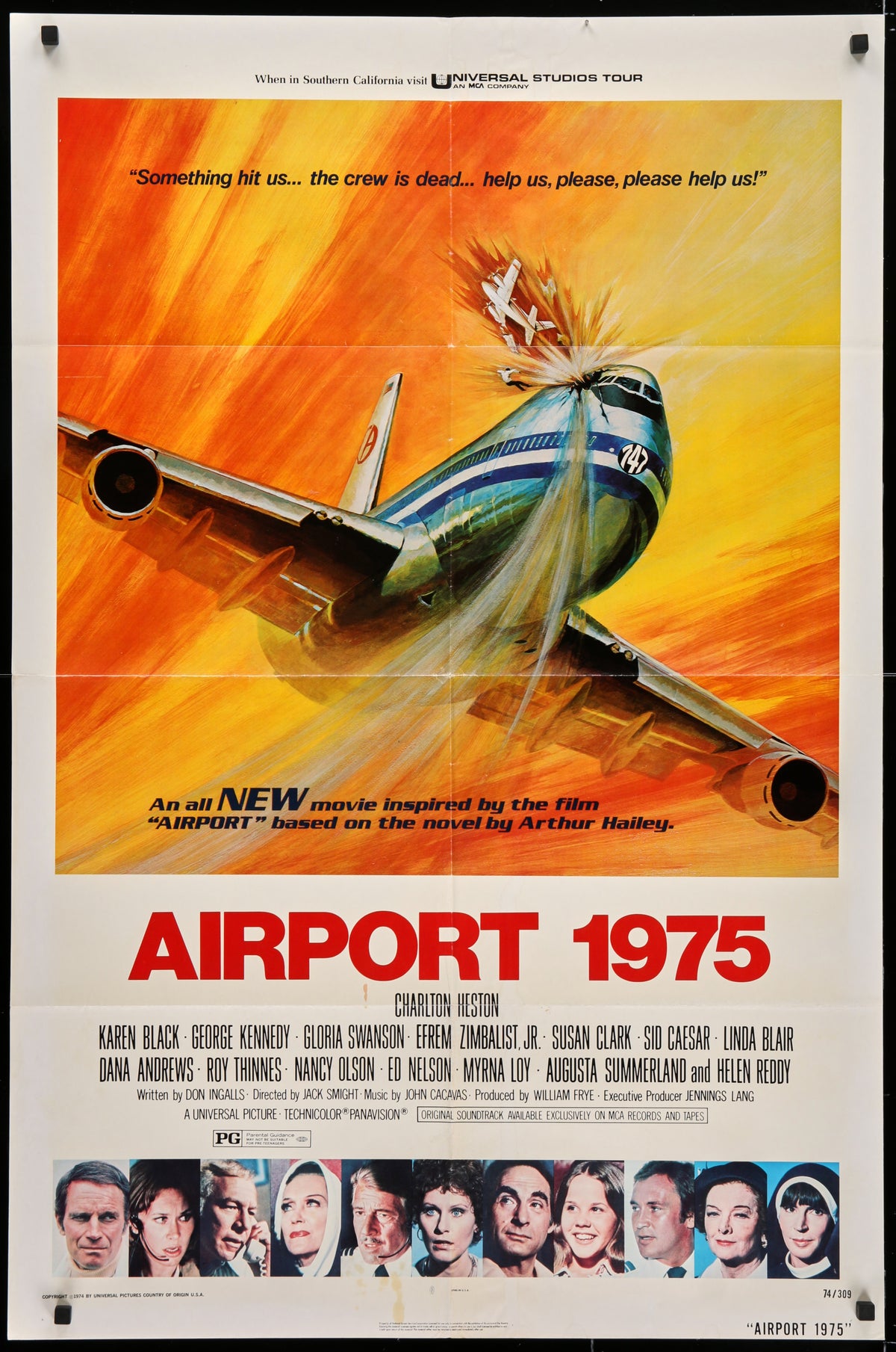 Airport 1975 - Authentic Vintage Poster