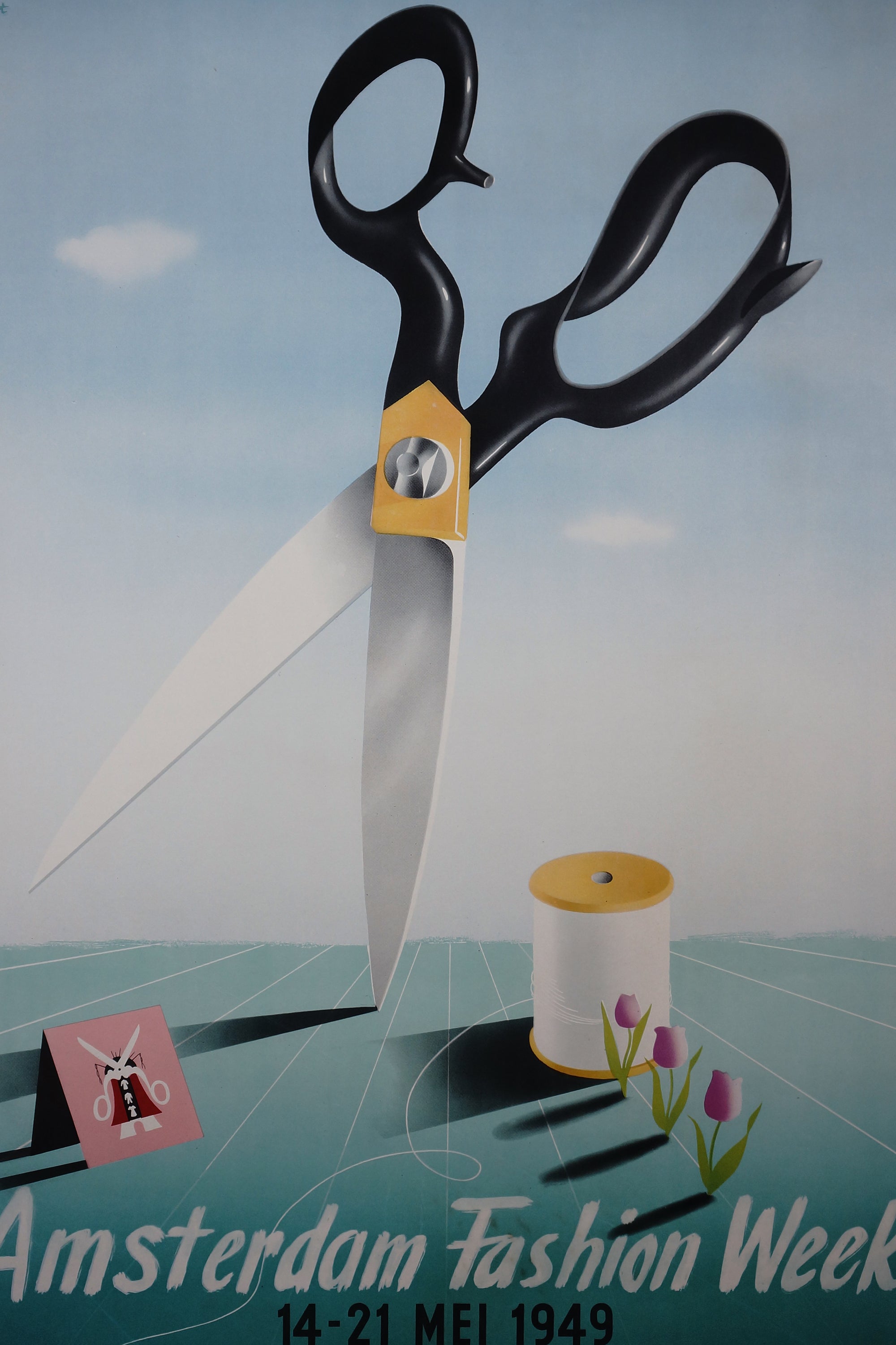 Amsterdam Fashion Week - Authentic Vintage Poster