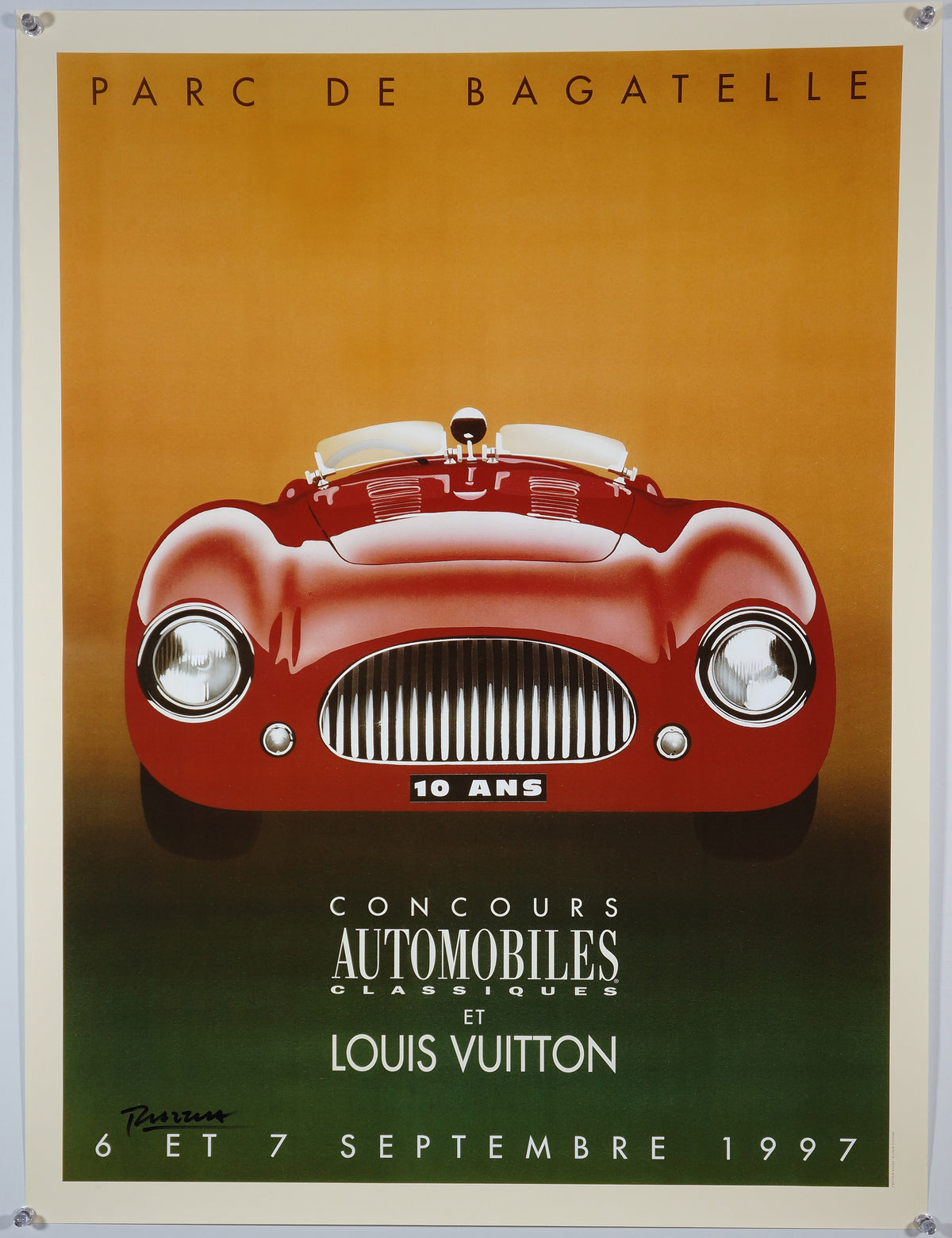 Parc de Bagatelle - Authentic Vintage Poster