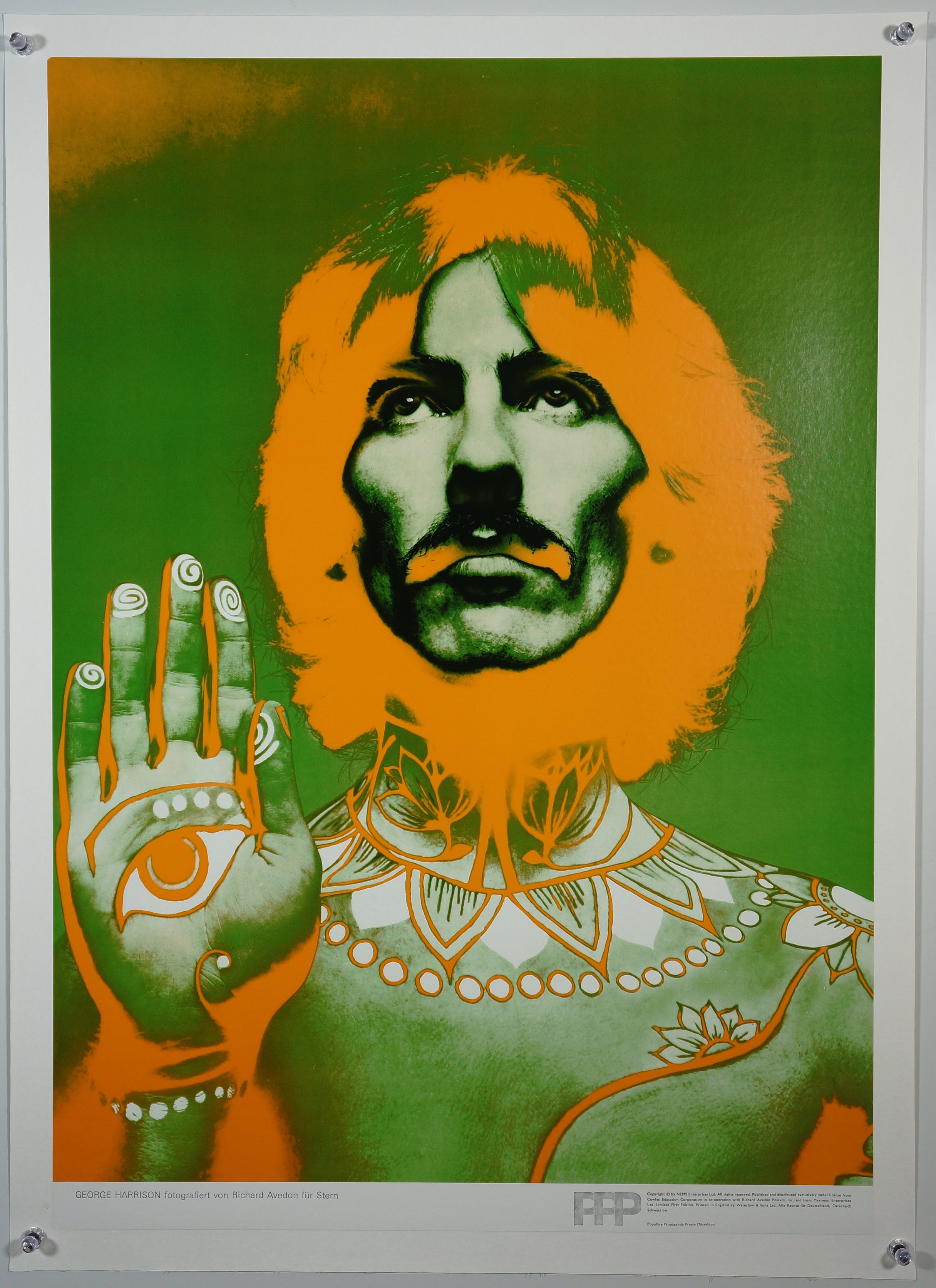 Beatles (set of 4) by Richard Avedon- Original Vintage Poster 