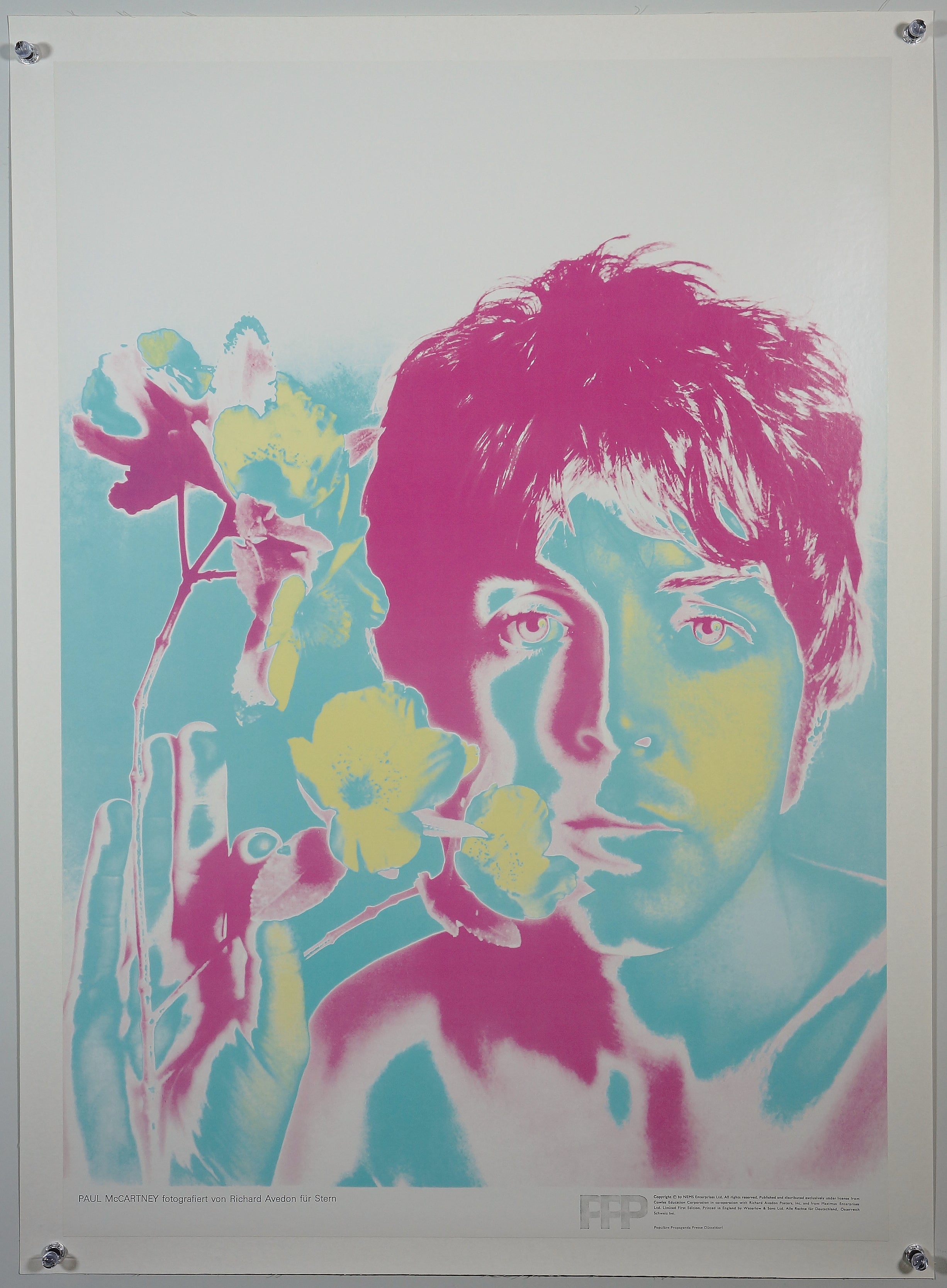 Beatles (set of 4) by Richard Avedon- Original Vintage