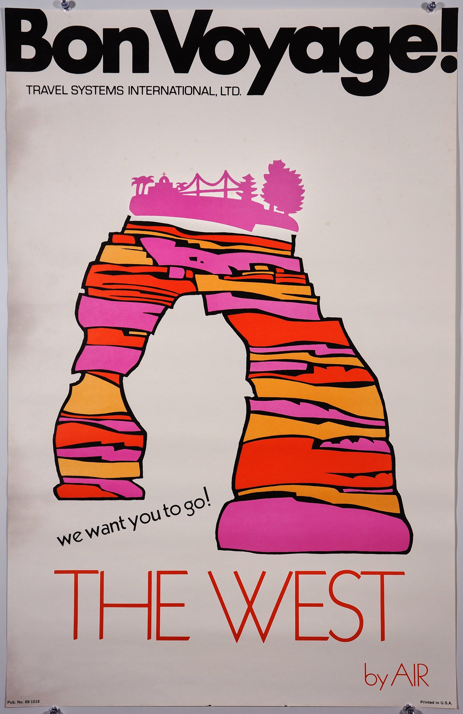 Bon Voyage! - Authentic Vintage Poster