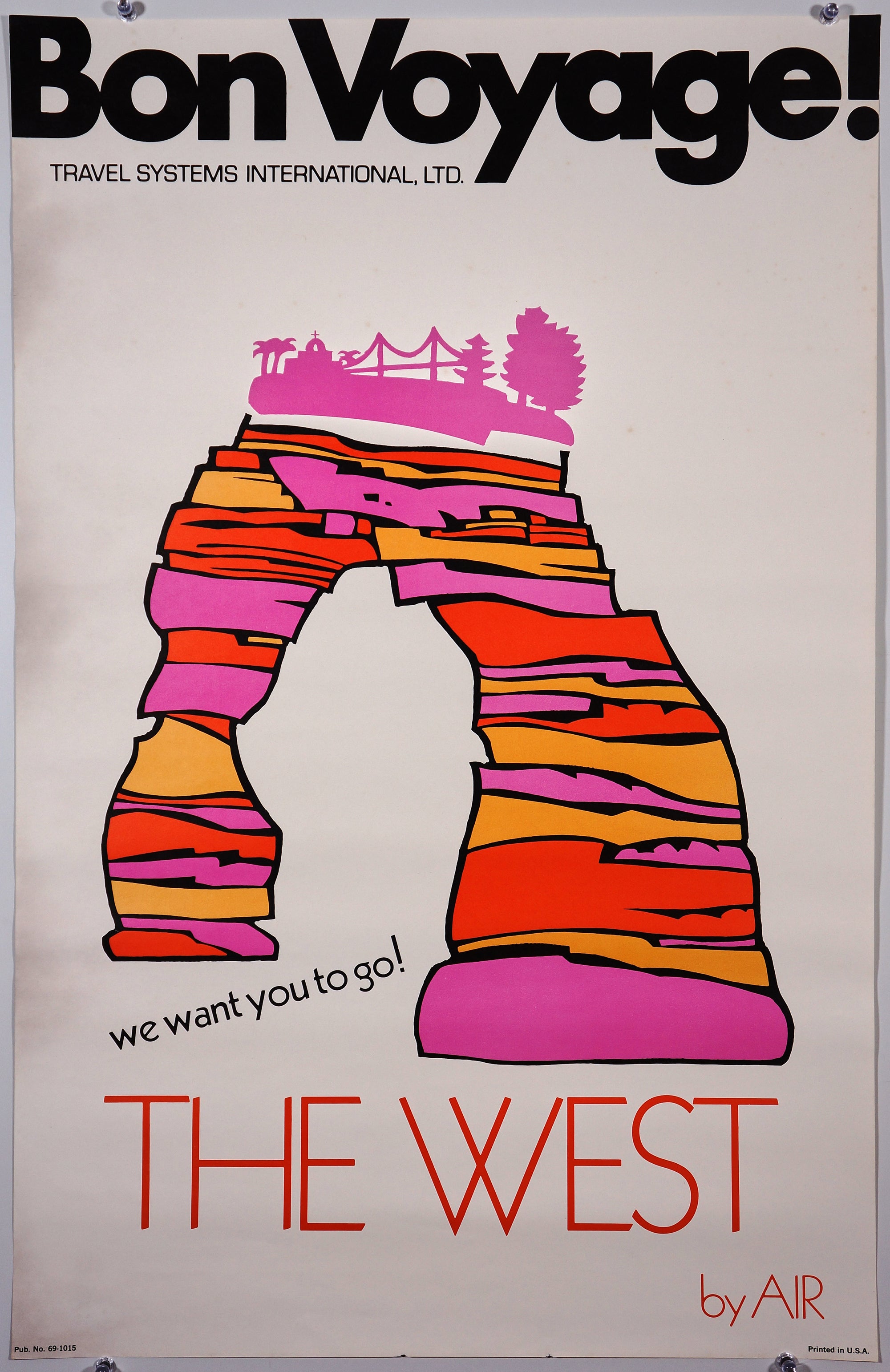 Bon Voyage! - Authentic Vintage Poster