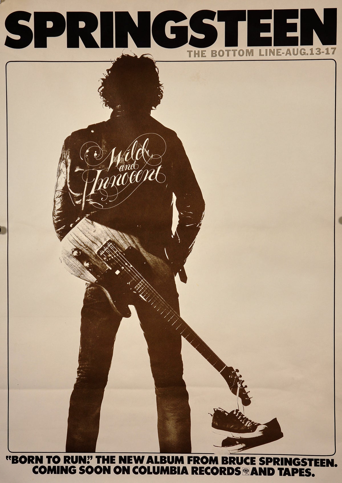 Springsteen- Bottom Line - Authentic Vintage Poster