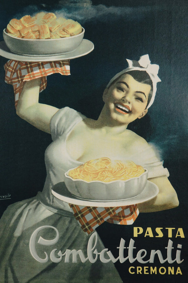 Pasta Combattenti - Authentic Vintage Poster