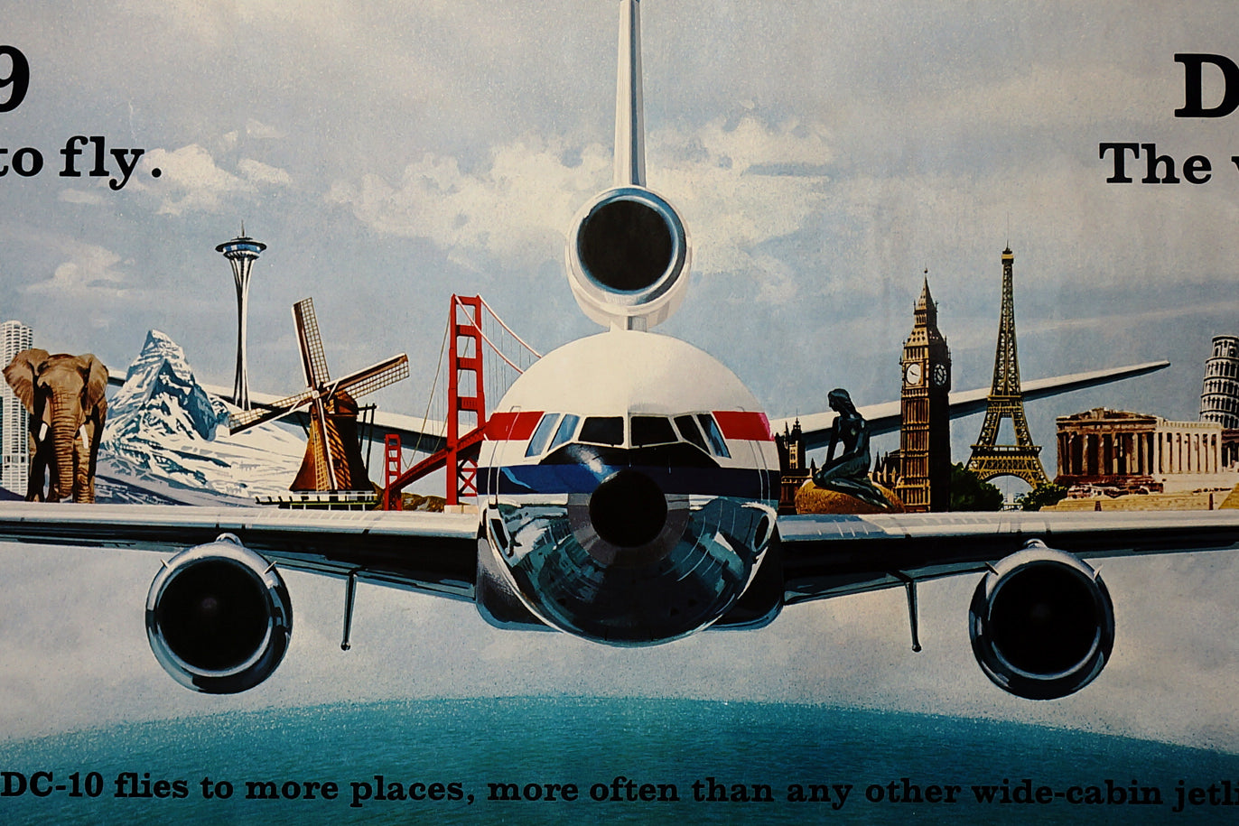 McDonnell Douglas DC-10 - Authentic Vintage Past Sale