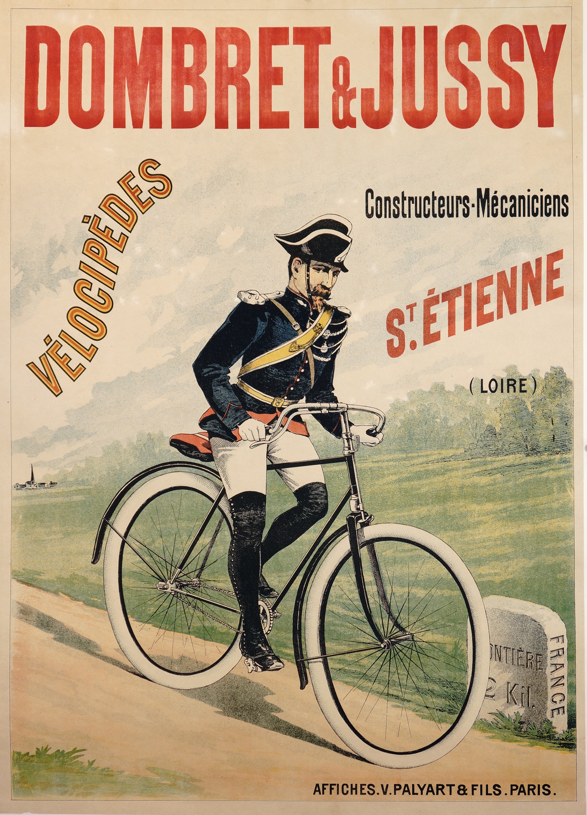 Dombret & Jussy - Authentic Vintage Poster