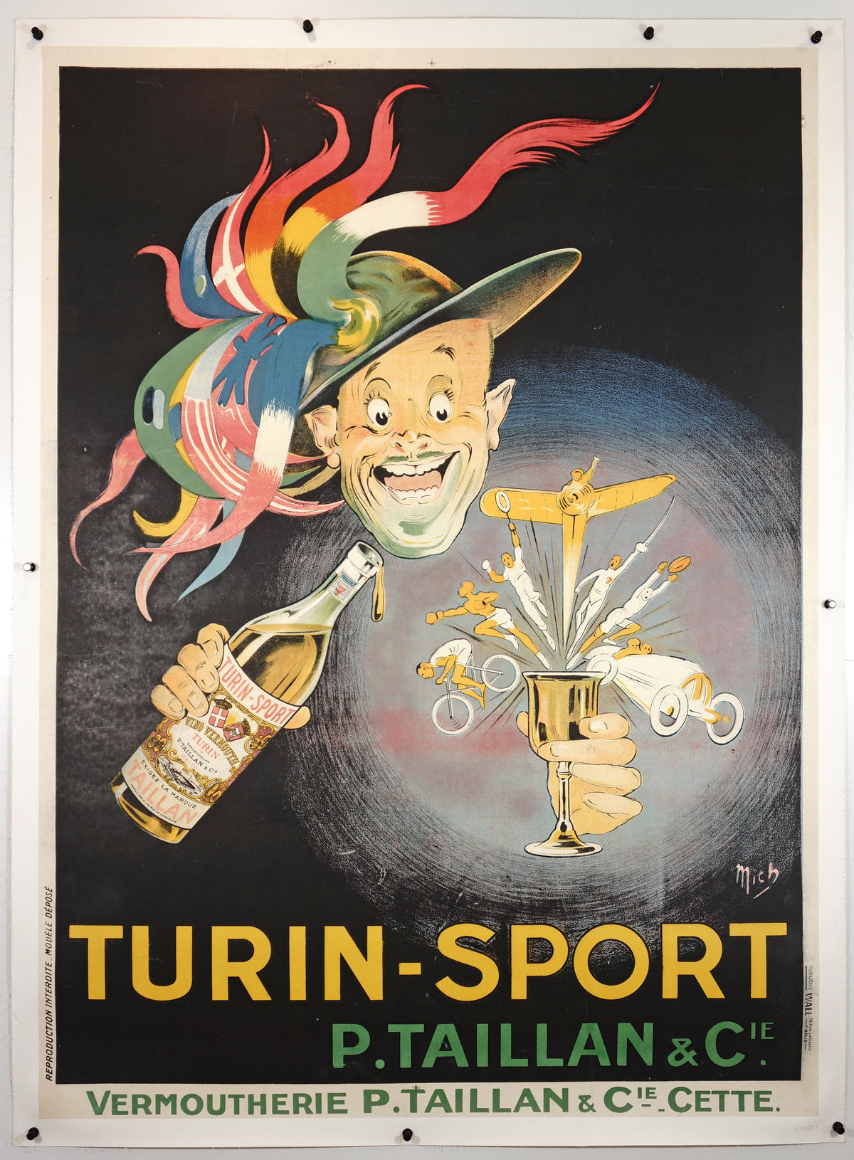 Turin Sport - Authentic Vintage Poster
