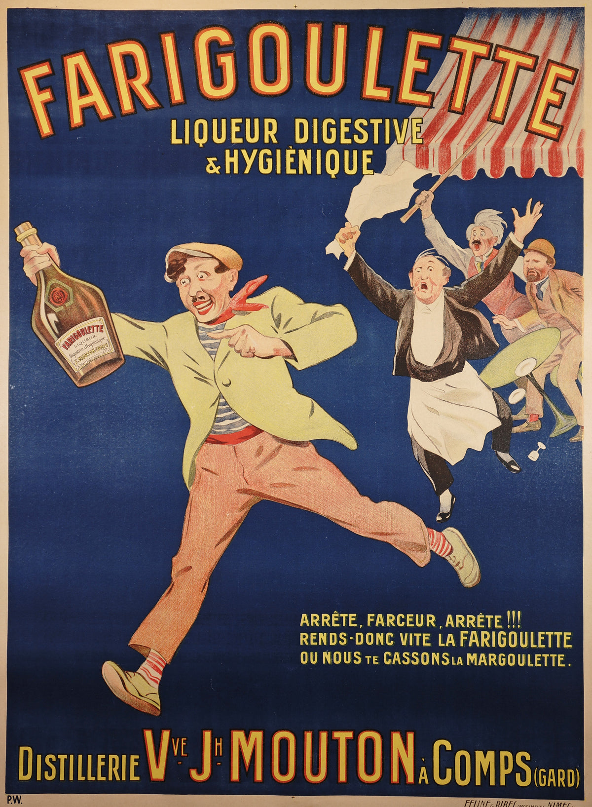Farigoulette - Authentic Vintage Poster