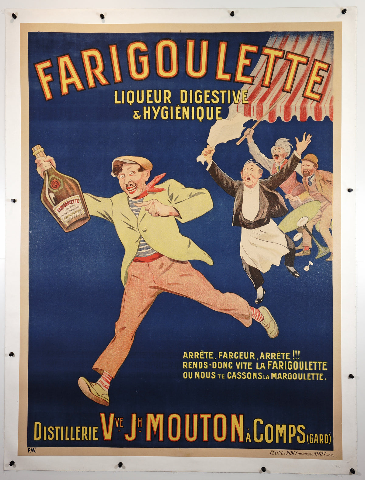 Farigoulette - Authentic Vintage Poster