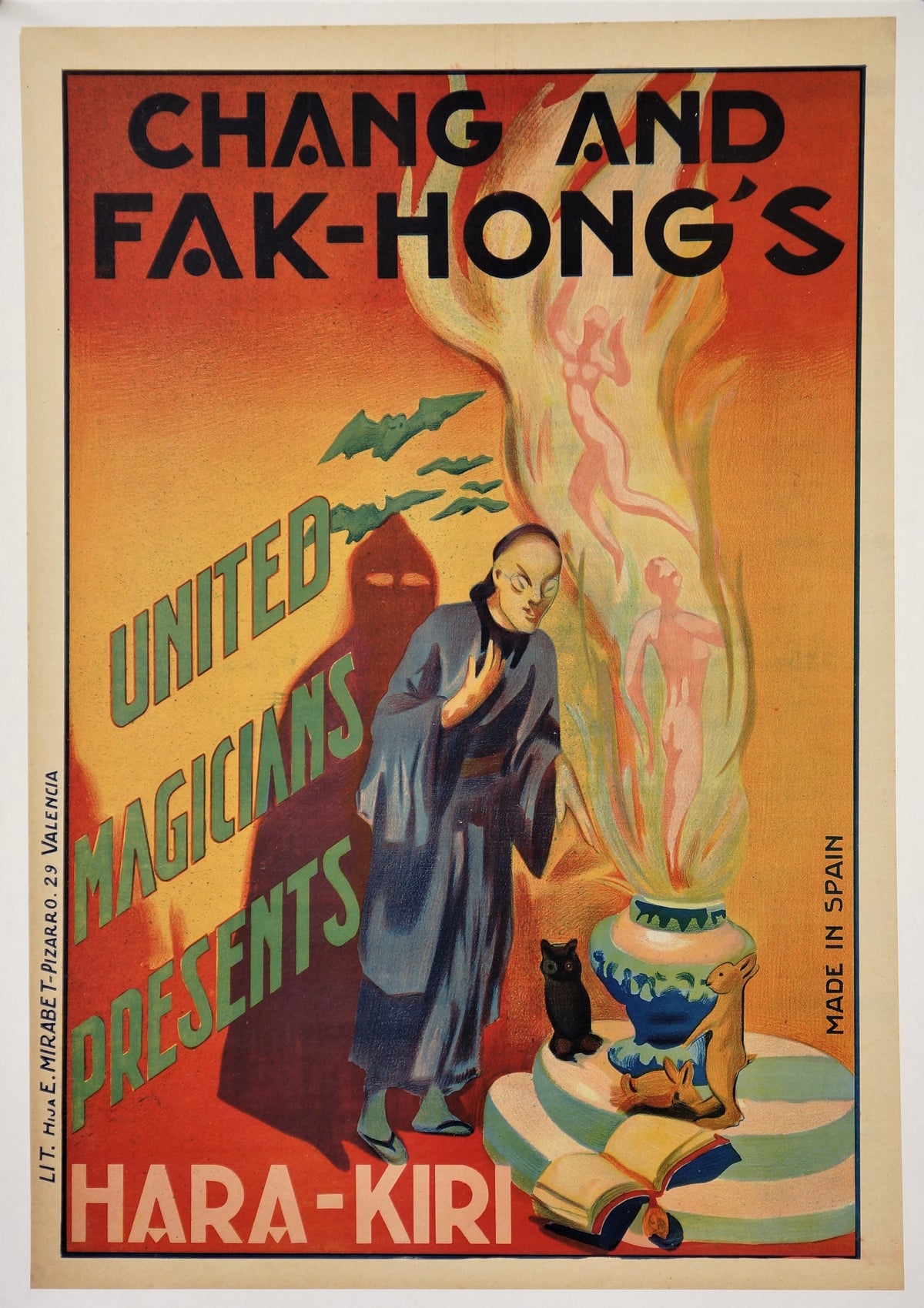 The Great Chang &amp; Fak-Hong - Authentic Vintage Poster