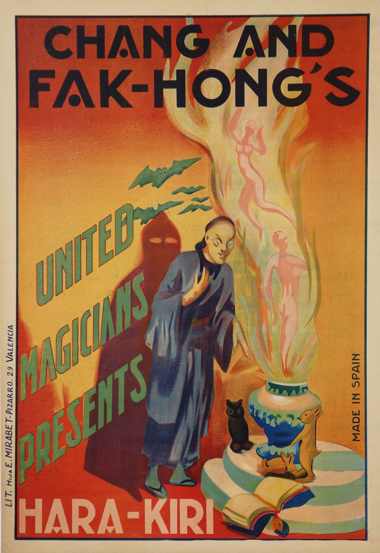 The Great Chang & Fak-Hong - Authentic Vintage Poster