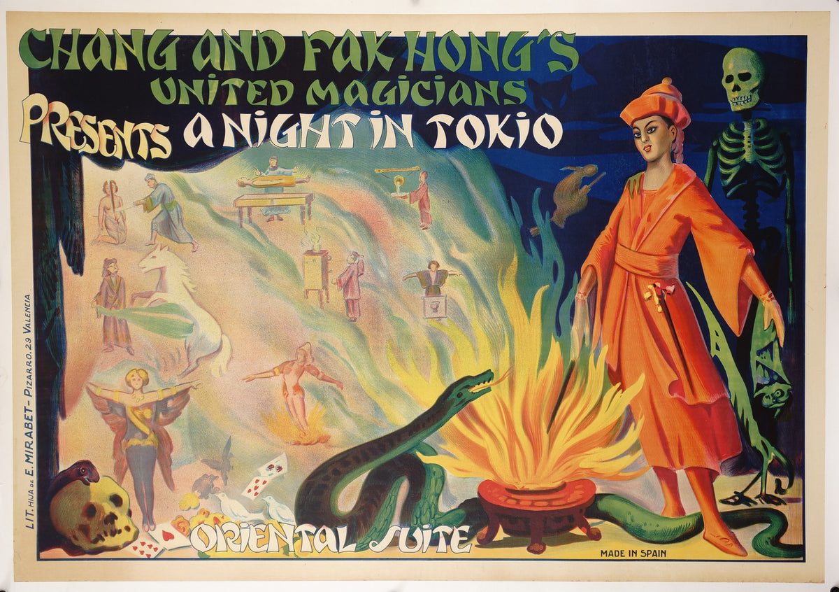 The Great Chang &amp; Fak-Hong - Authentic Vintage Poster