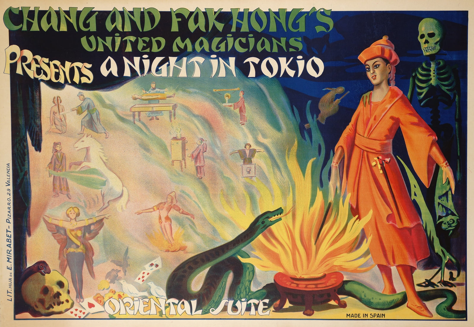 The Great Chang & Fak-Hong - Authentic Vintage Poster