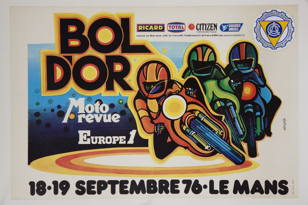 BOL D&#39;OR - Grand Prix - Authentic Vintage Poster