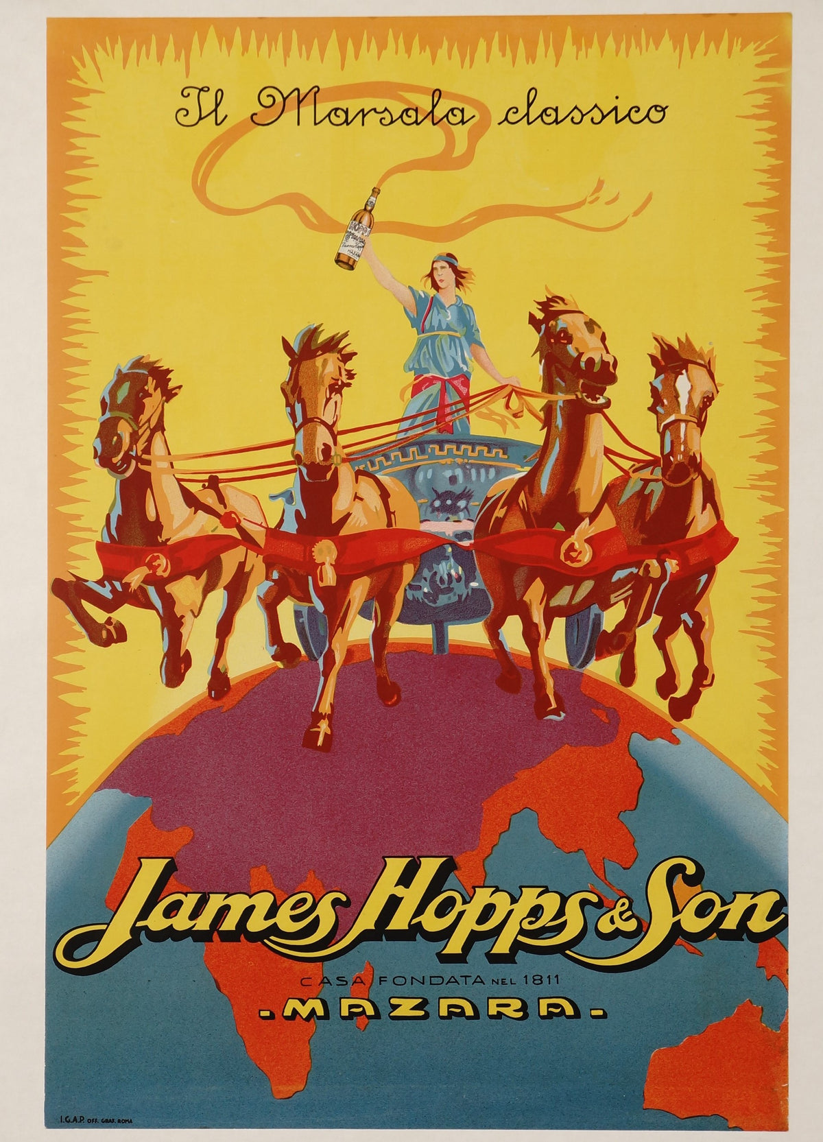 James Hopps &amp; Son - Authentic Vintage Poster