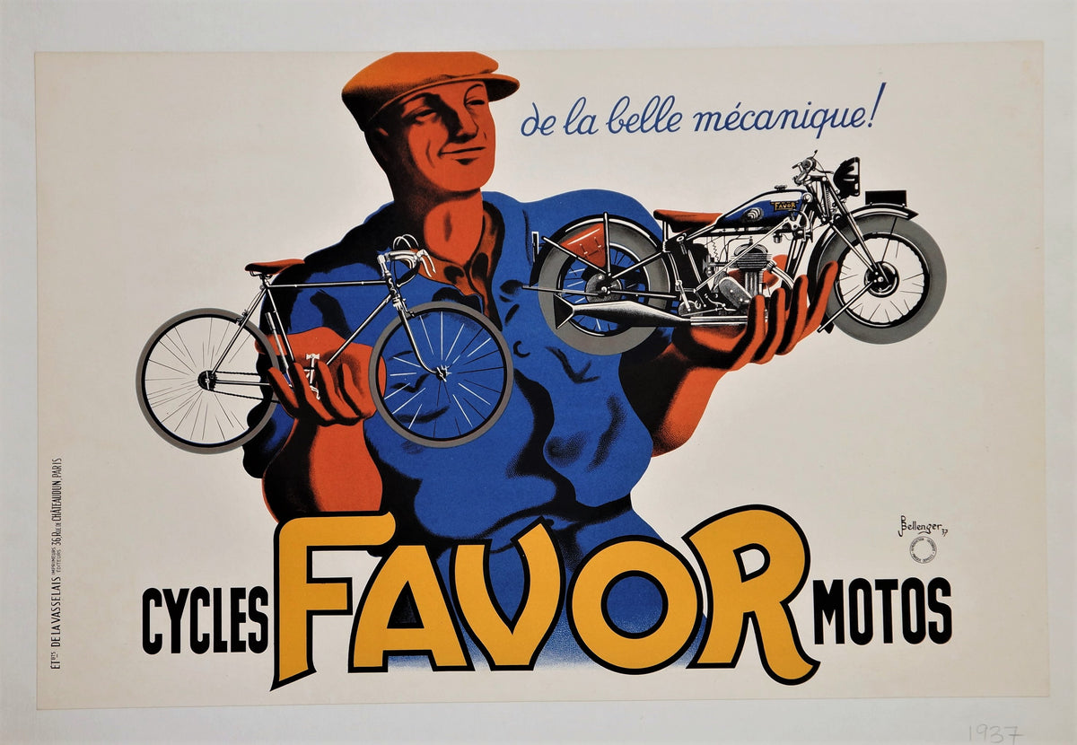 La Belle Mechanic (1937) - Authentic Vintage Poster