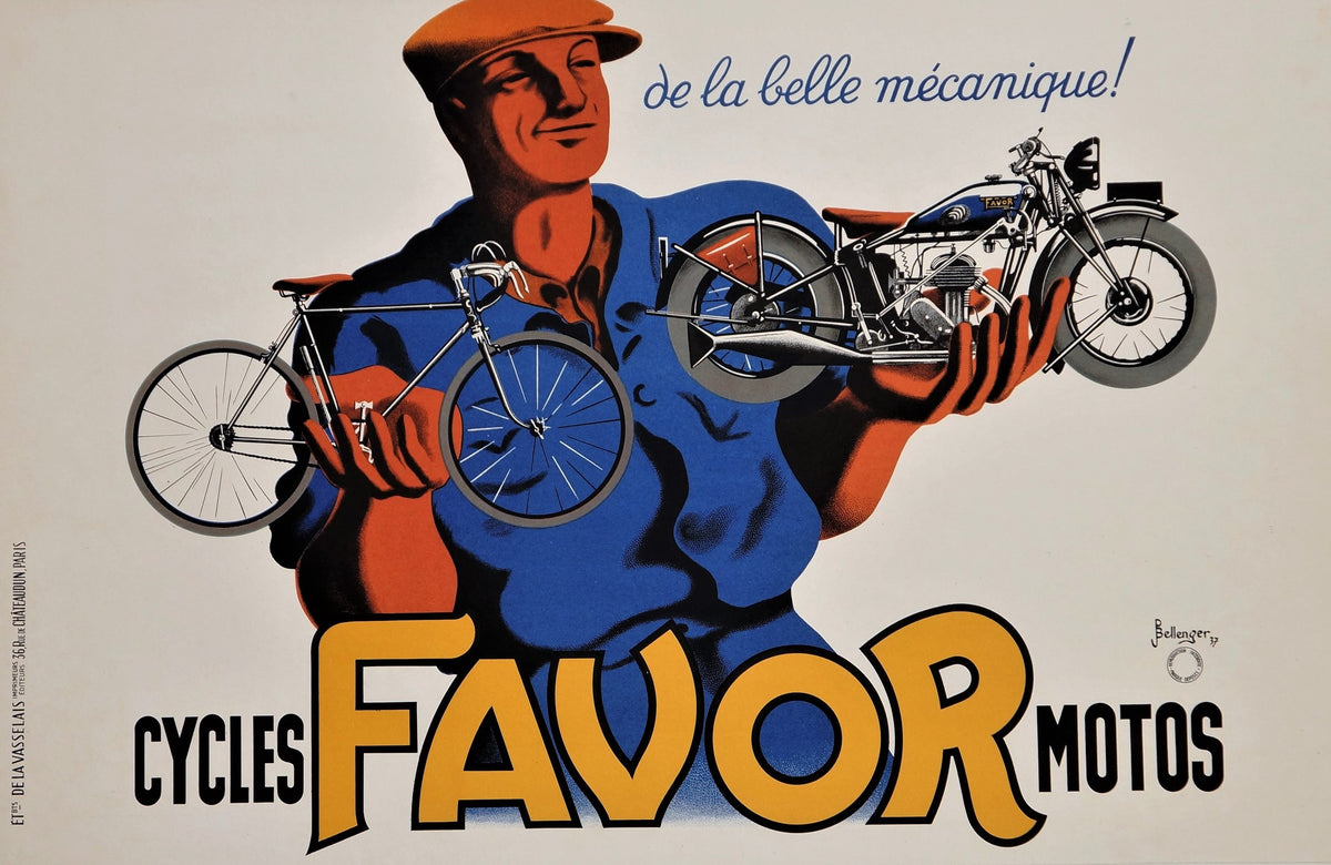 La Belle Mechanic (1937) - Authentic Vintage Poster