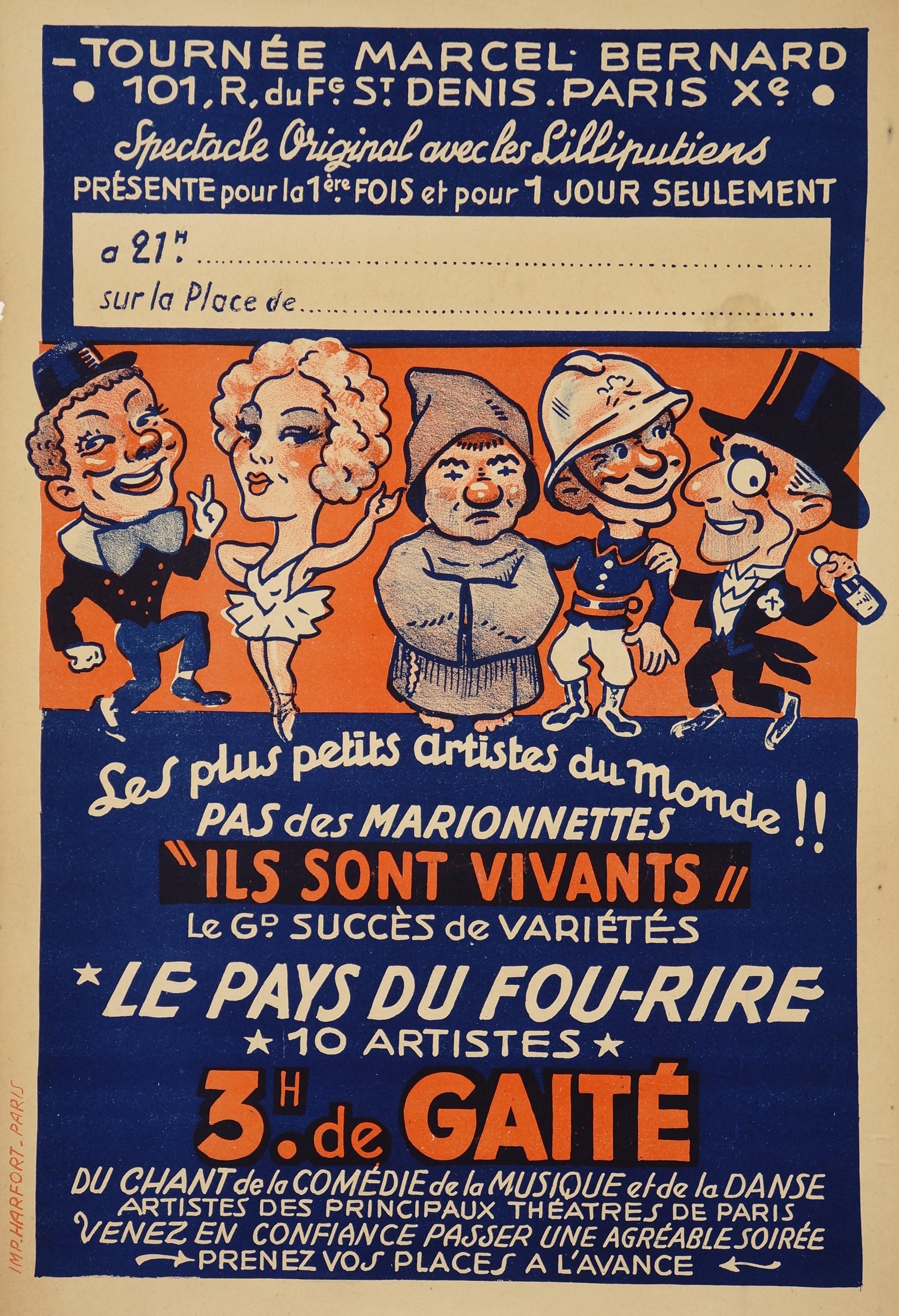 Ils Sont Vivants - Authentic Vintage Poster