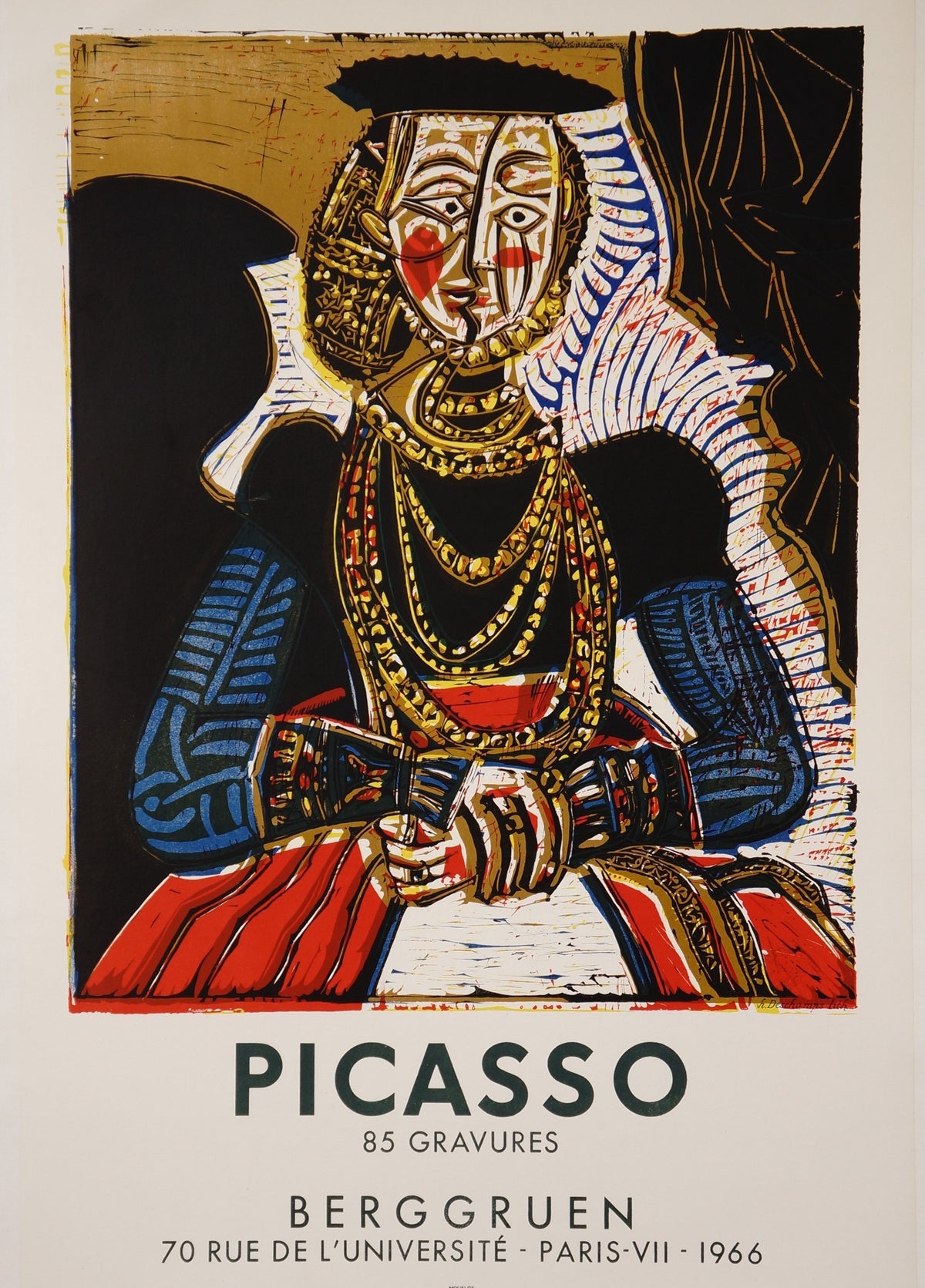 Picasso- Berggruen collection - Authentic Vintage Poster