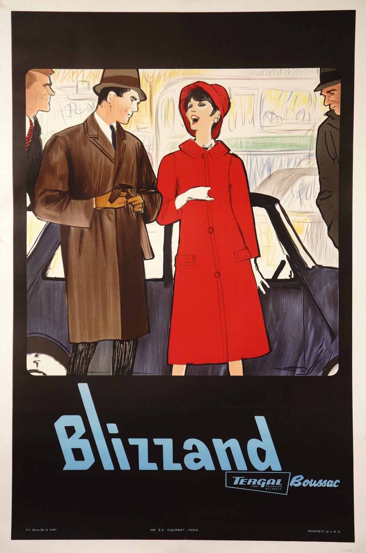 Blizzand by Rene Gruau - Authentic Vintage Poster