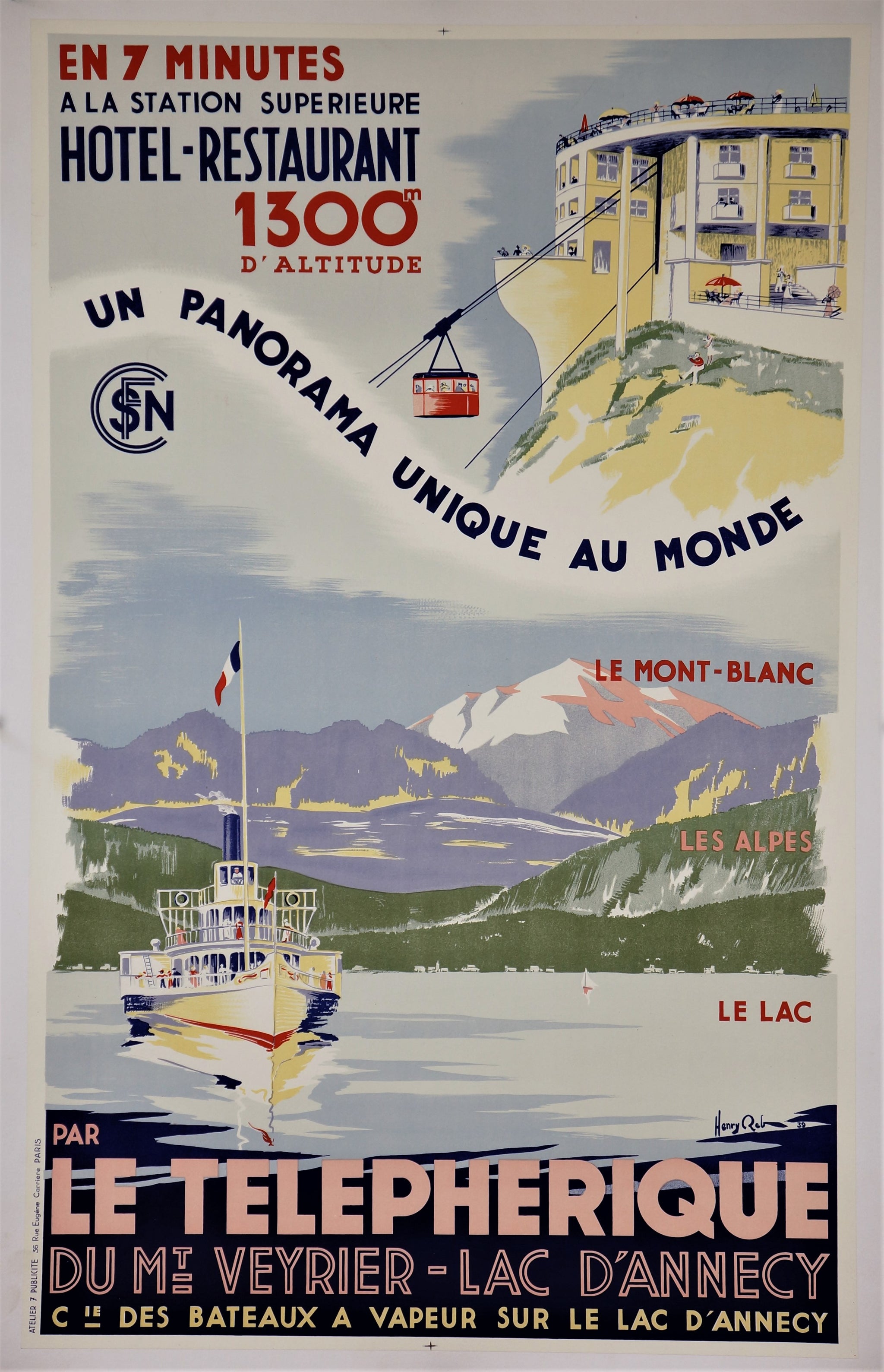 Affiche Tours - Altitude Posters