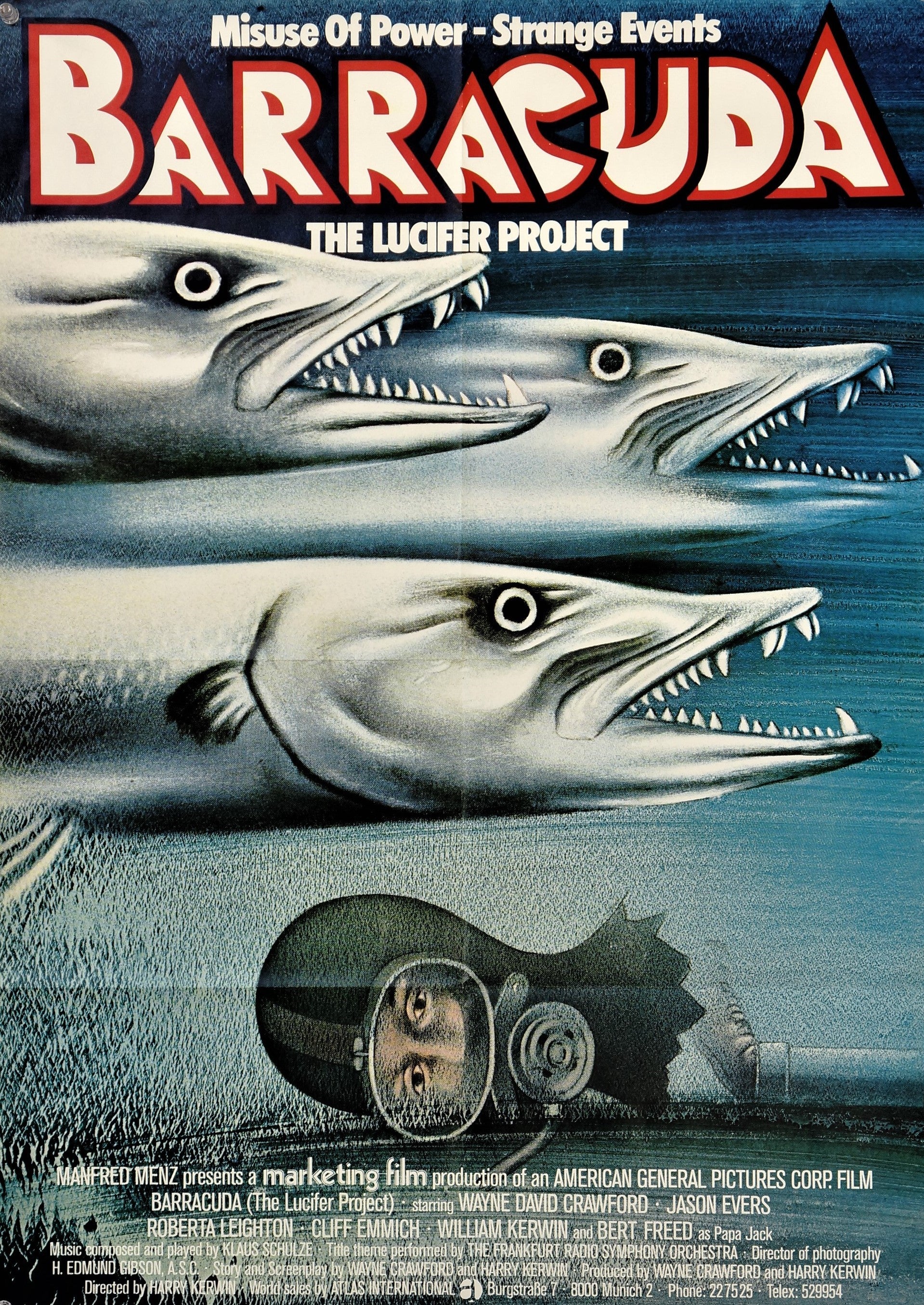 Barracuda - Authentic Vintage Poster