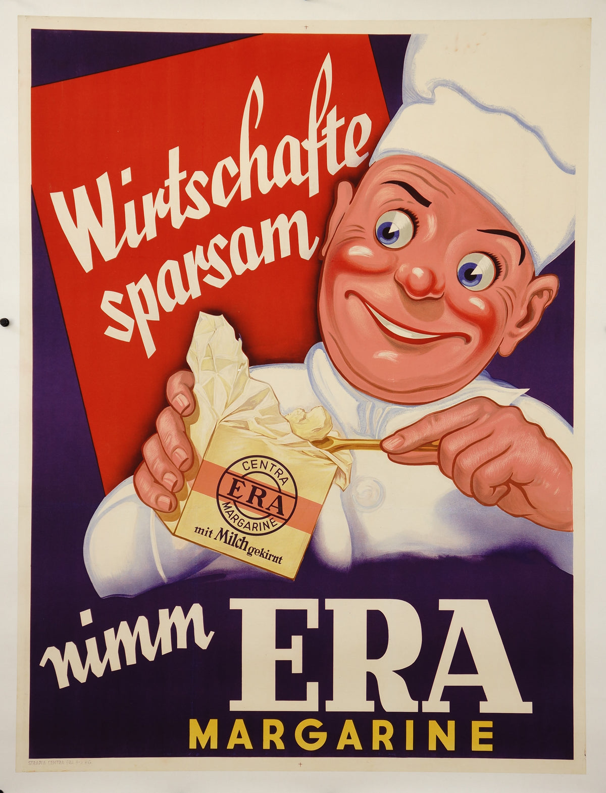 Era Margarine - Authentic Vintage Poster