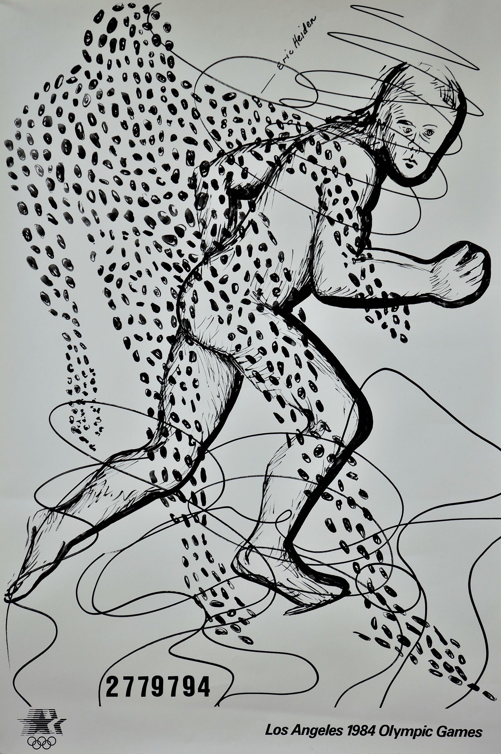 LA Olympics - Authentic Vintage Poster