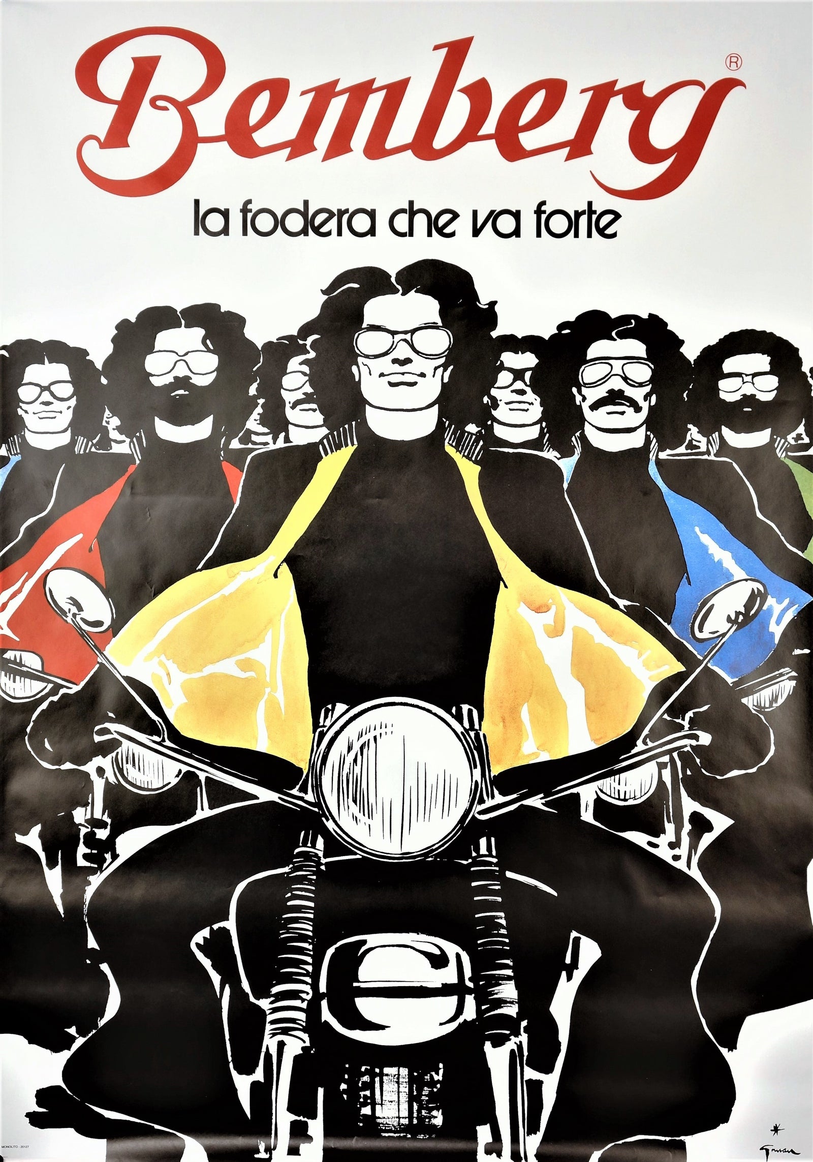 Bemberg by René Gruau - Authentic Vintage Poster