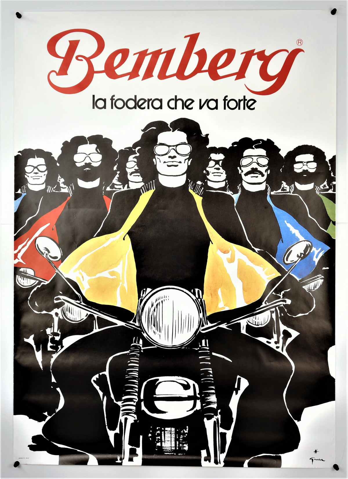 Bemberg by René Gruau - Authentic Vintage Poster