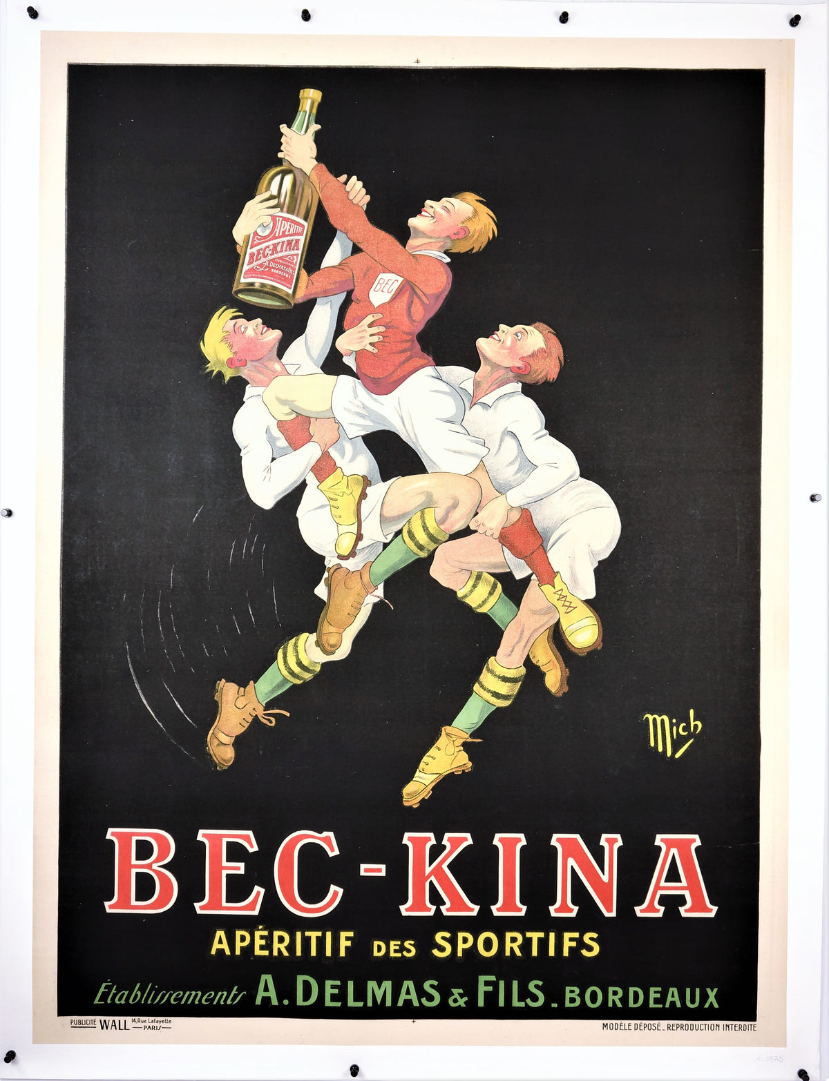 Bec-Kina - Authentic Vintage Poster