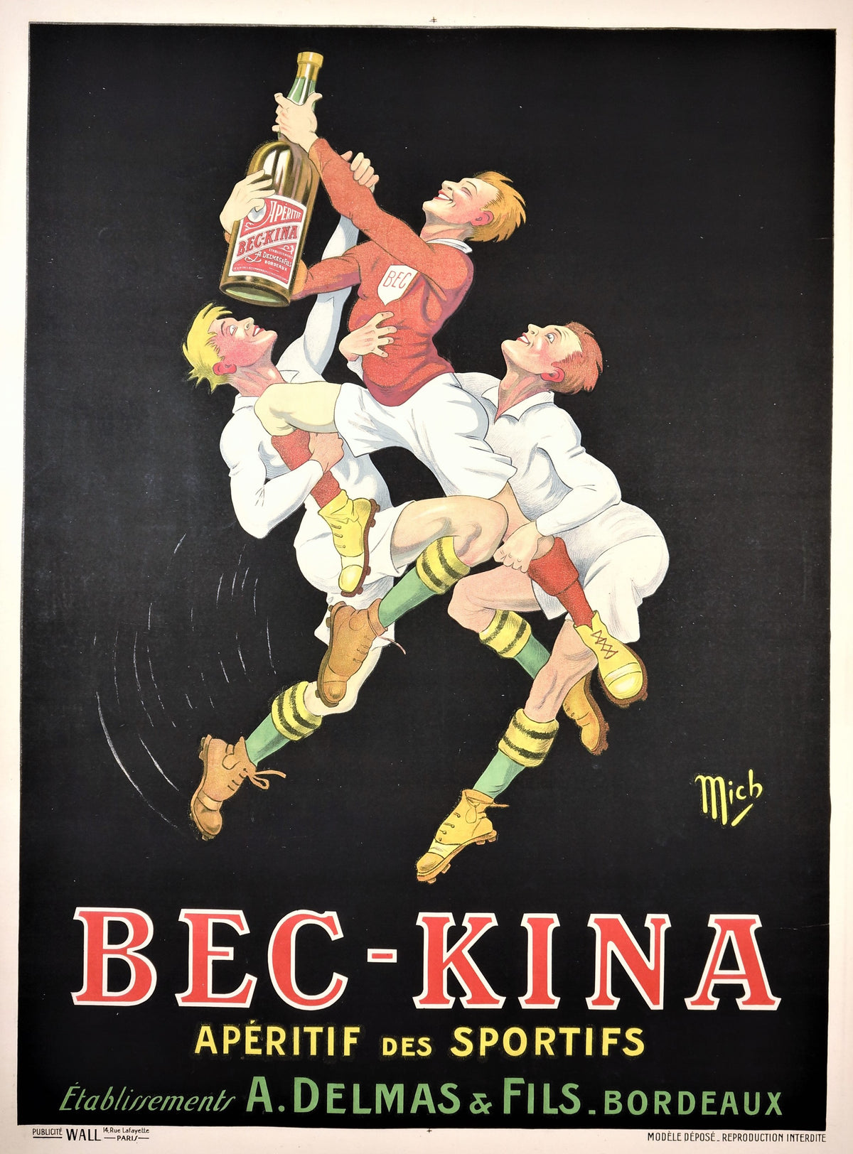Bec-Kina - Authentic Vintage Poster
