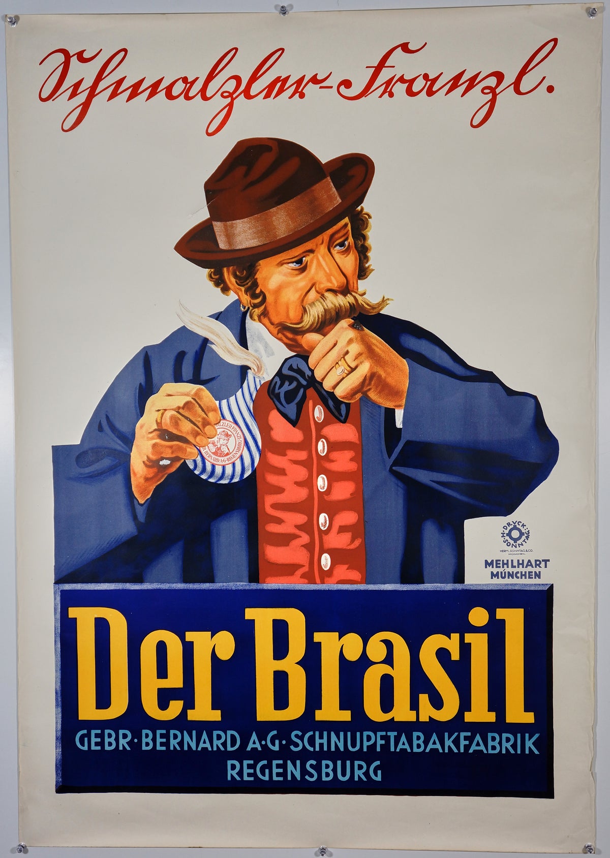 Der Brasil - Authentic Vintage Poster