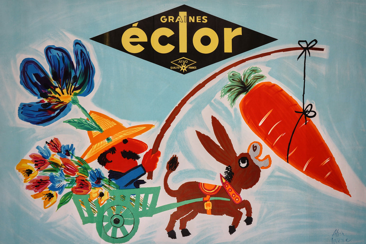 Eclor Graines - Authentic Vintage Poster