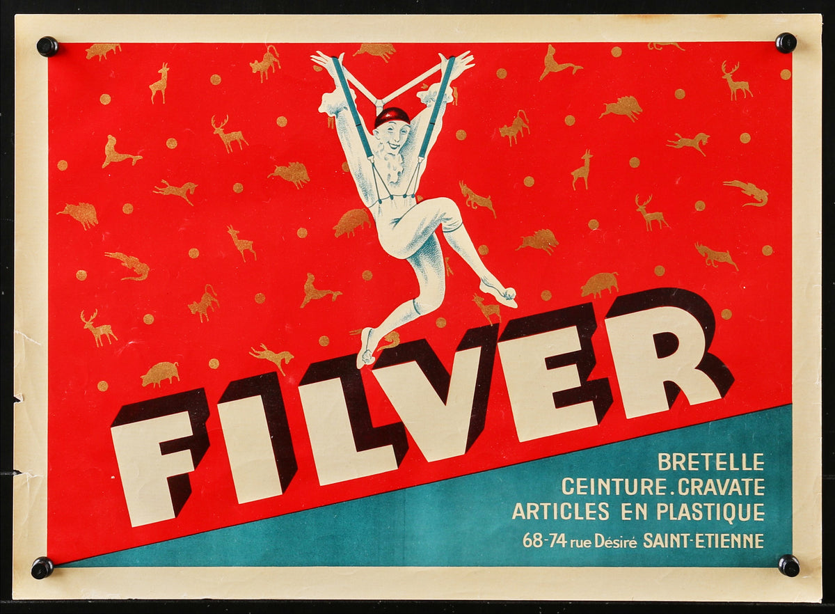 Filver Suspenders - Authentic Vintage Poster