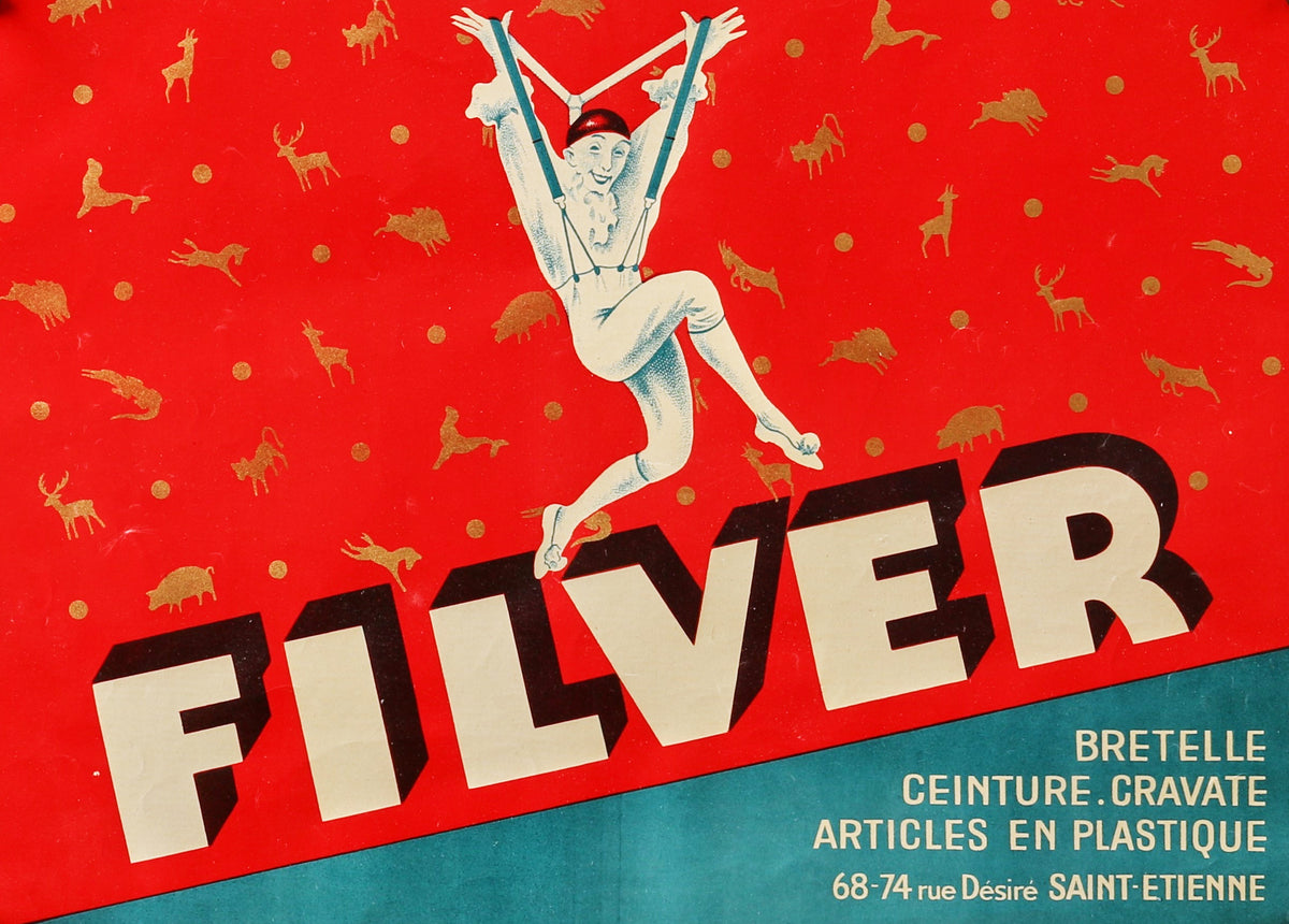 Filver Suspenders - Authentic Vintage Poster