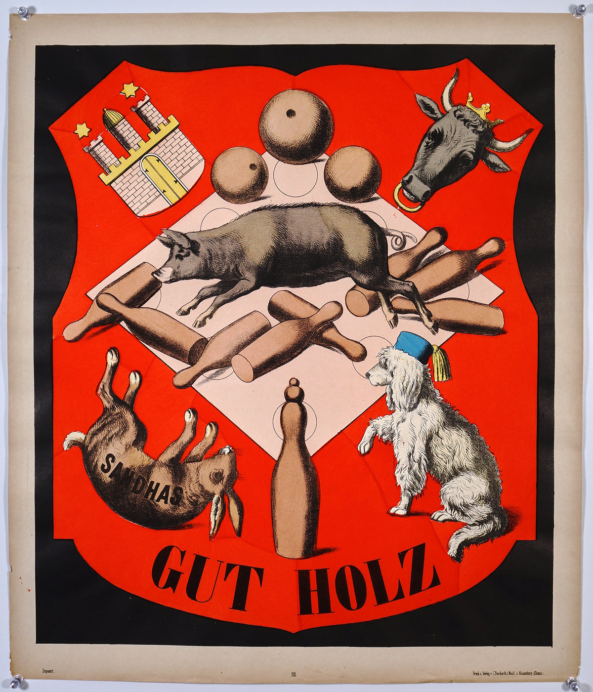 Wissembourg- Gut Holz N° 110 - Authentic Vintage Poster