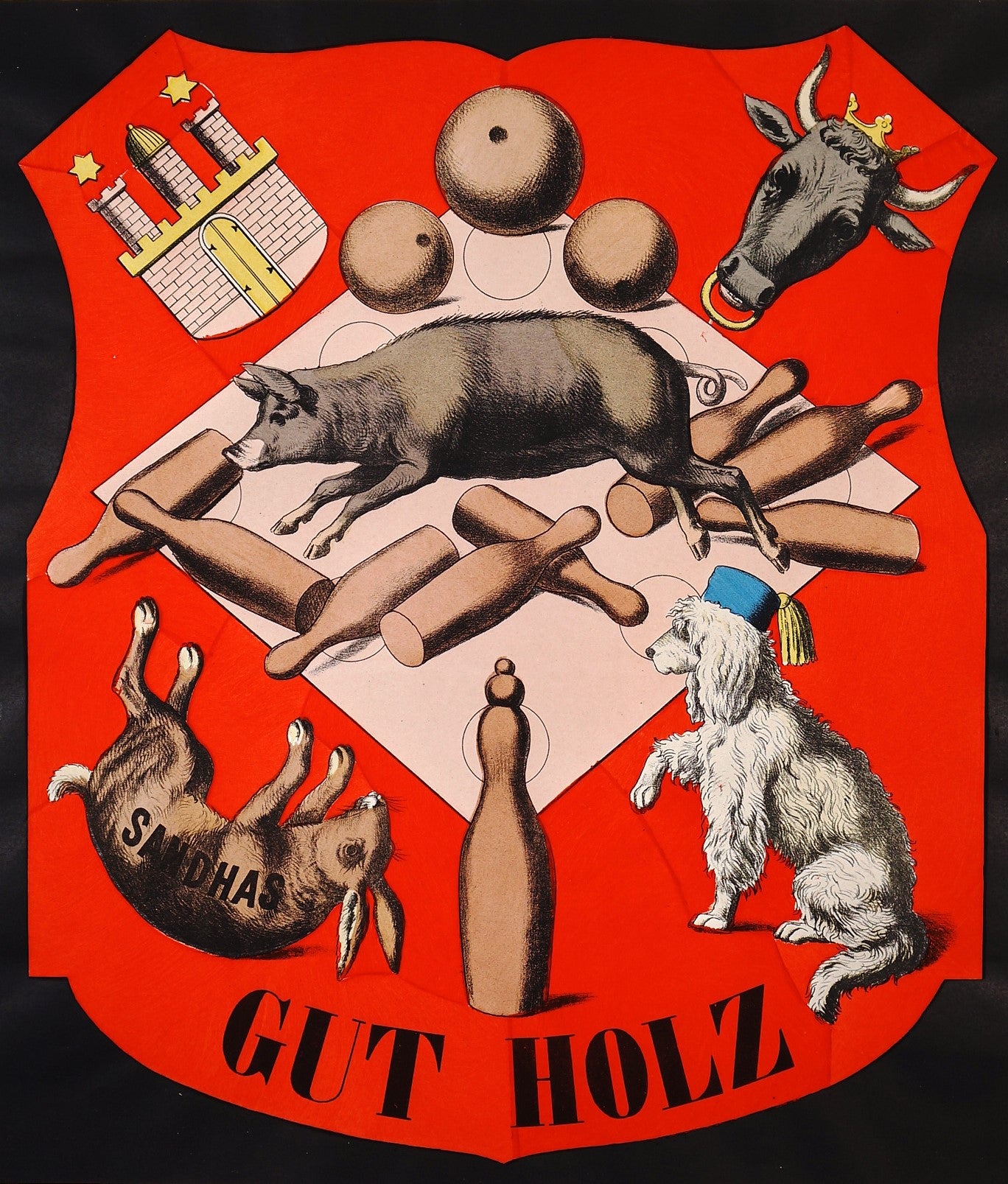 Wissembourg- Gut Holz N° 110 - Authentic Vintage Poster