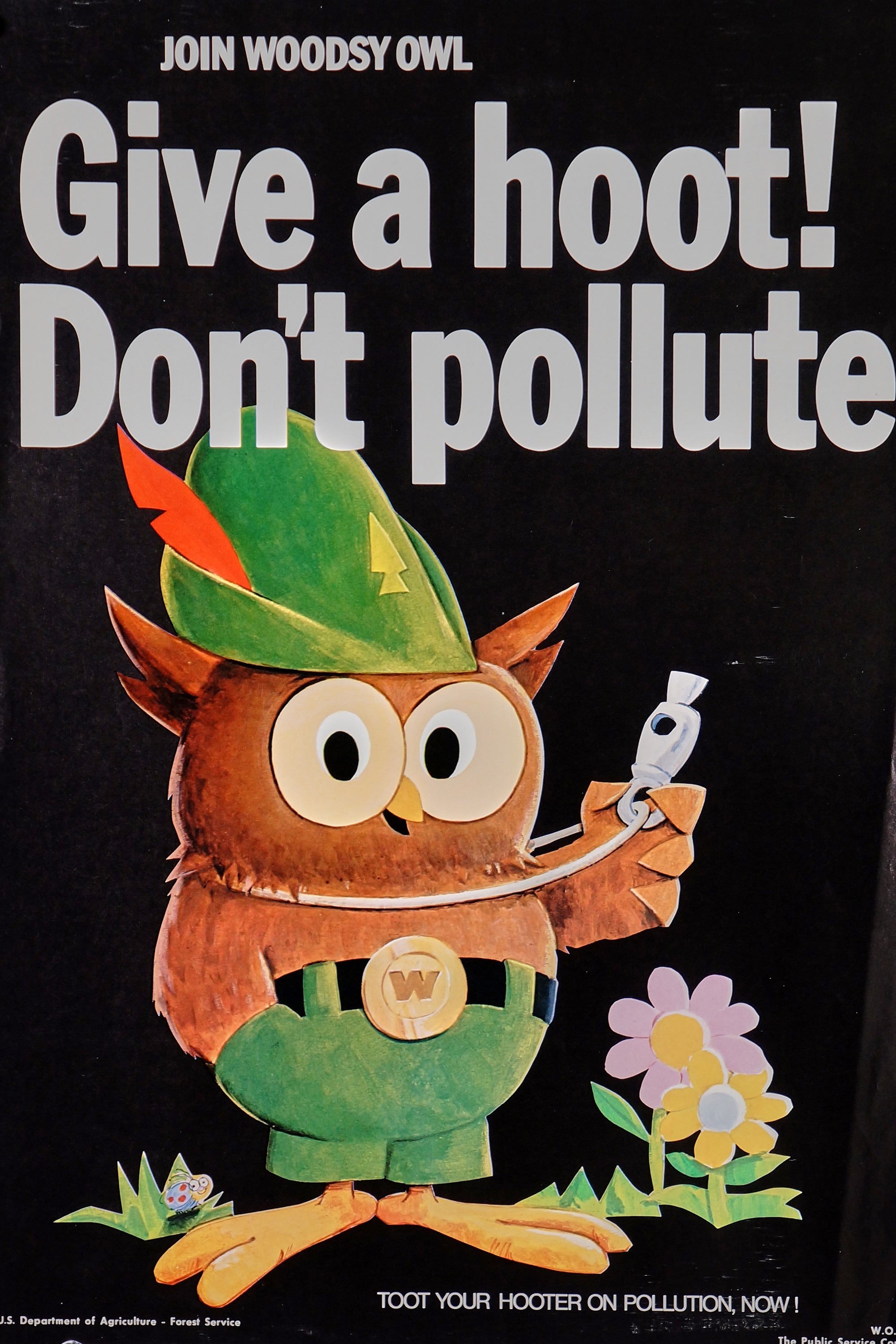 Woodsy Owl - Authentic Vintage Poster