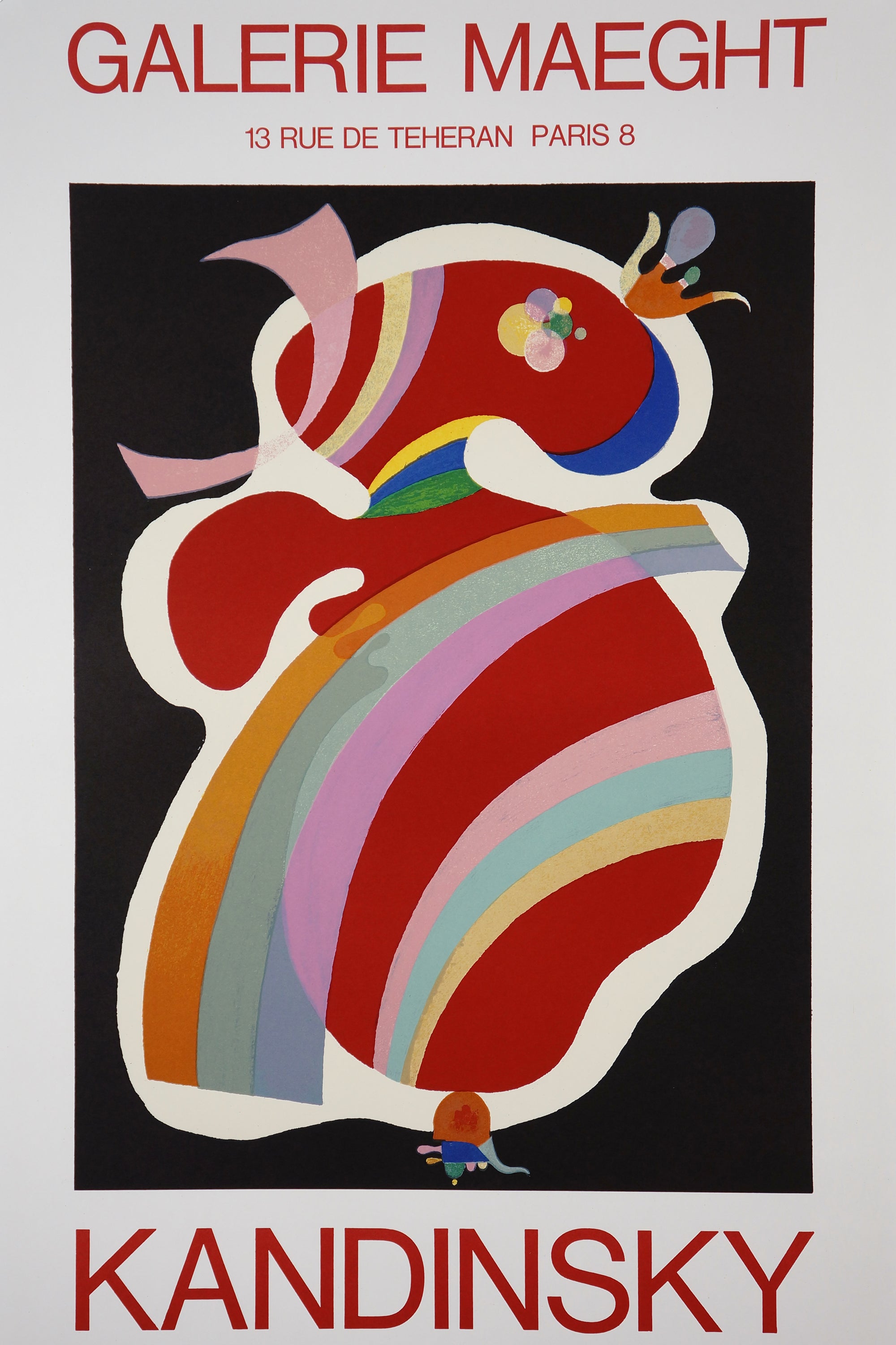 Galerie Maeght- Kandinsky - Authentic Vintage Poster