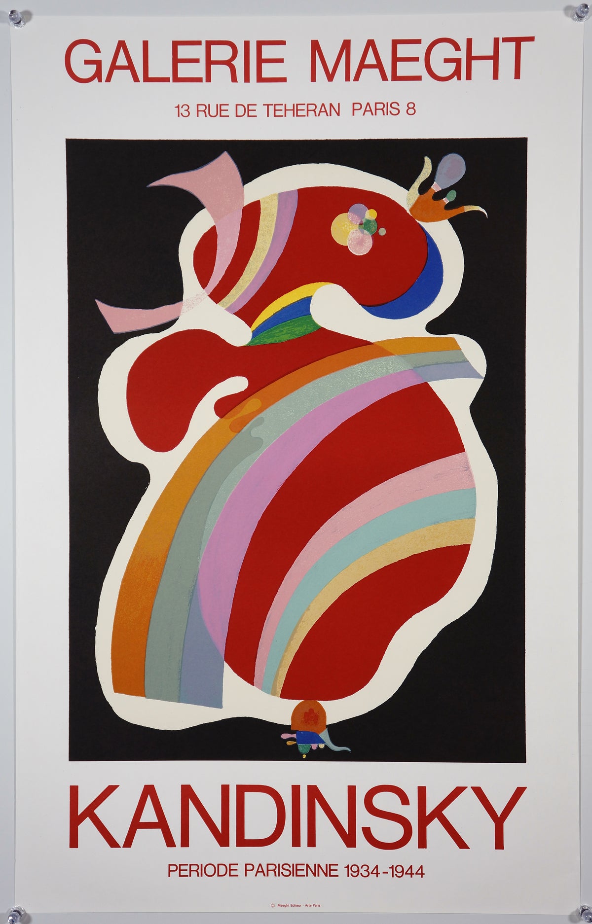 Galerie Maeght- Kandinsky - Authentic Vintage Poster