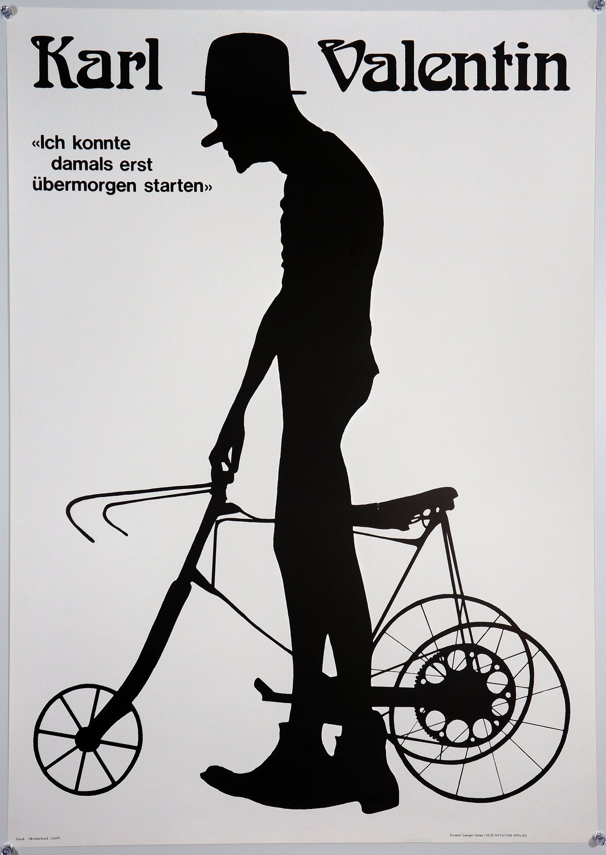 Karl Valentin - Authentic Vintage Poster