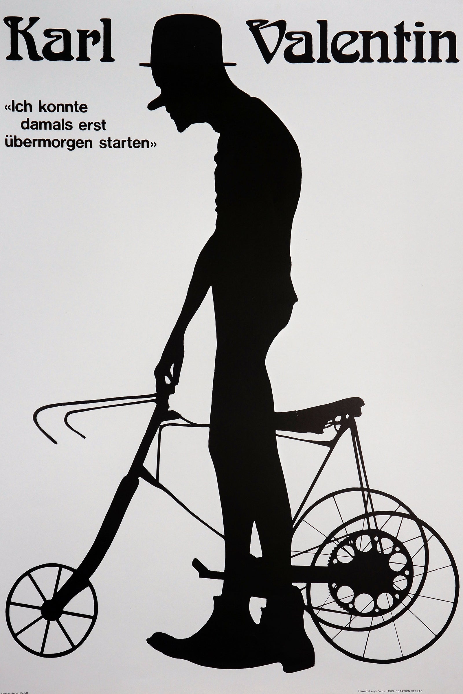 Karl Valentin - Authentic Vintage Poster