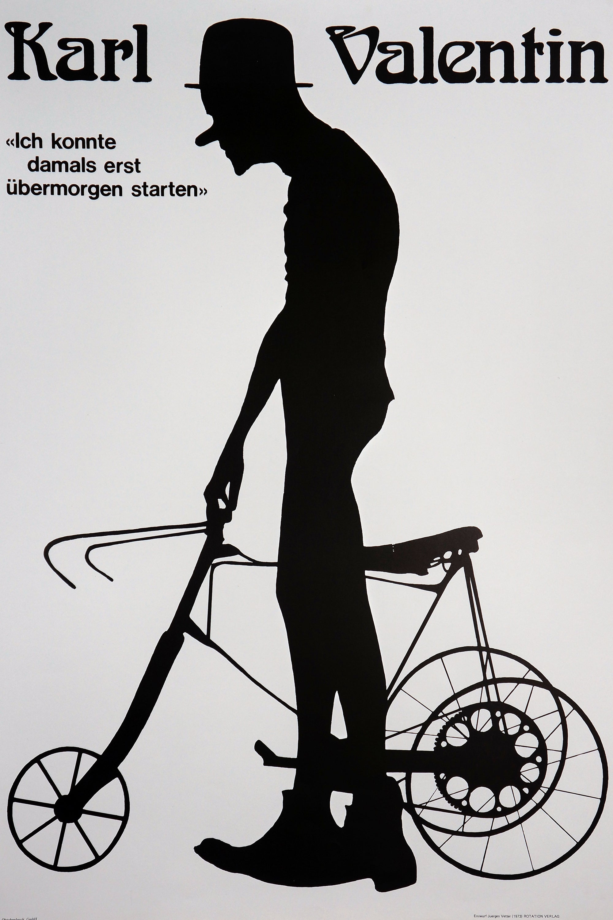 Karl Valentin - Authentic Vintage Poster