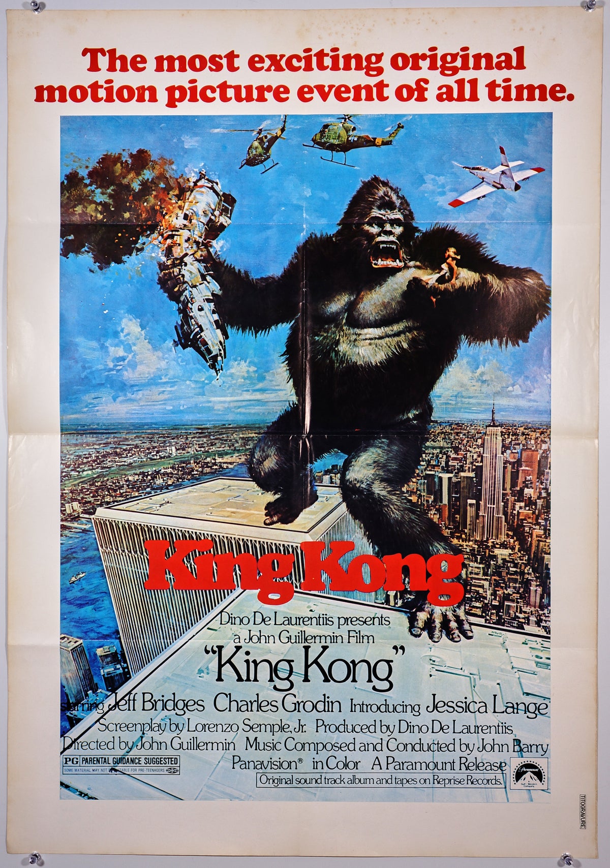 King Kong - Authentic Vintage Poster
