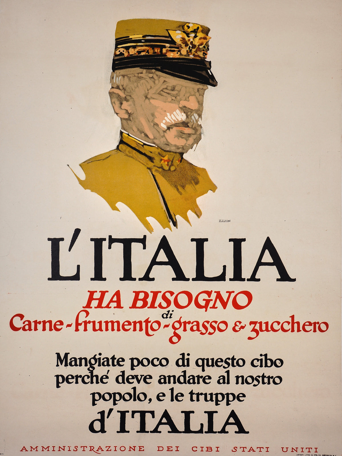 L&#39;Italia ha Bisogno - Authentic Vintage Poster