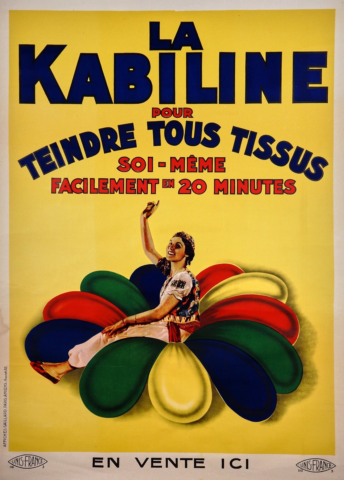 La Kabiline - Authentic Vintage Poster