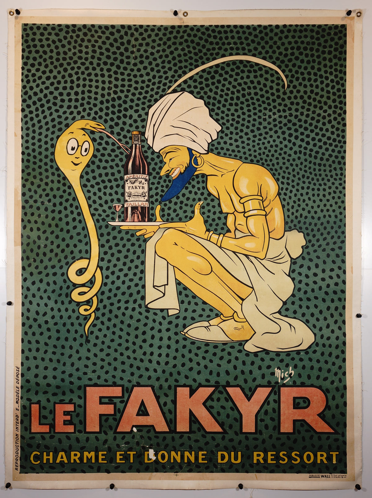 Le Fakyr - Authentic Vintage Poster
