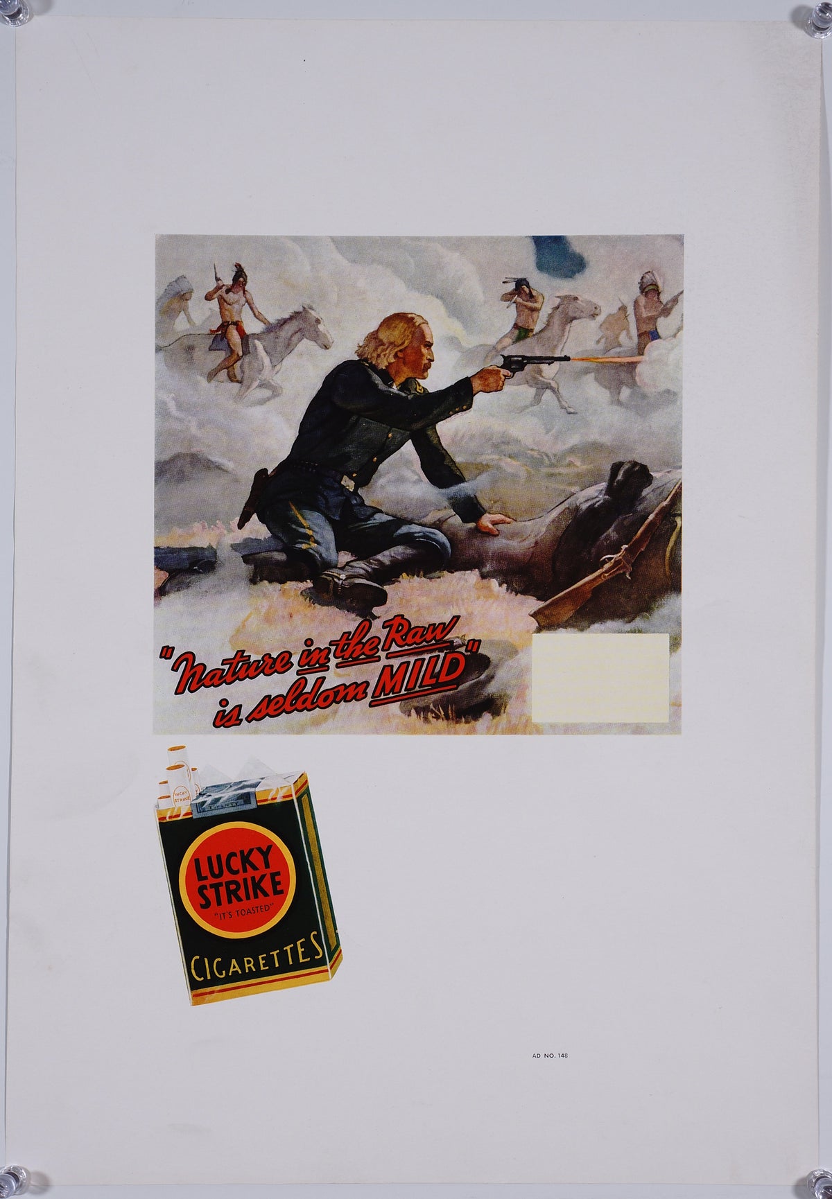 Lucky Strike Ad Proofs (5) - Authentic Vintage Poster